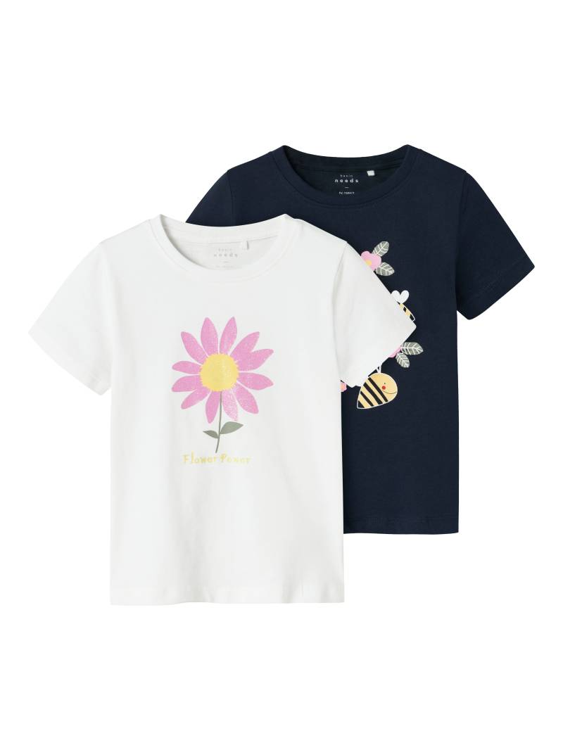 Name It Kurzarmshirt »NMFVEEN 2P SS TOP J«, (Packung, 2 tlg.) von name it