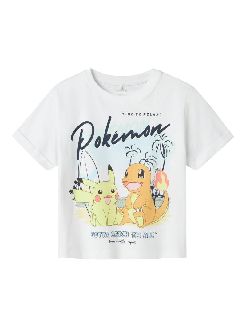 Name It Kurzarmshirt »NMMMAGIL POKEMON NREG SS TOP BOX SKY« von name it