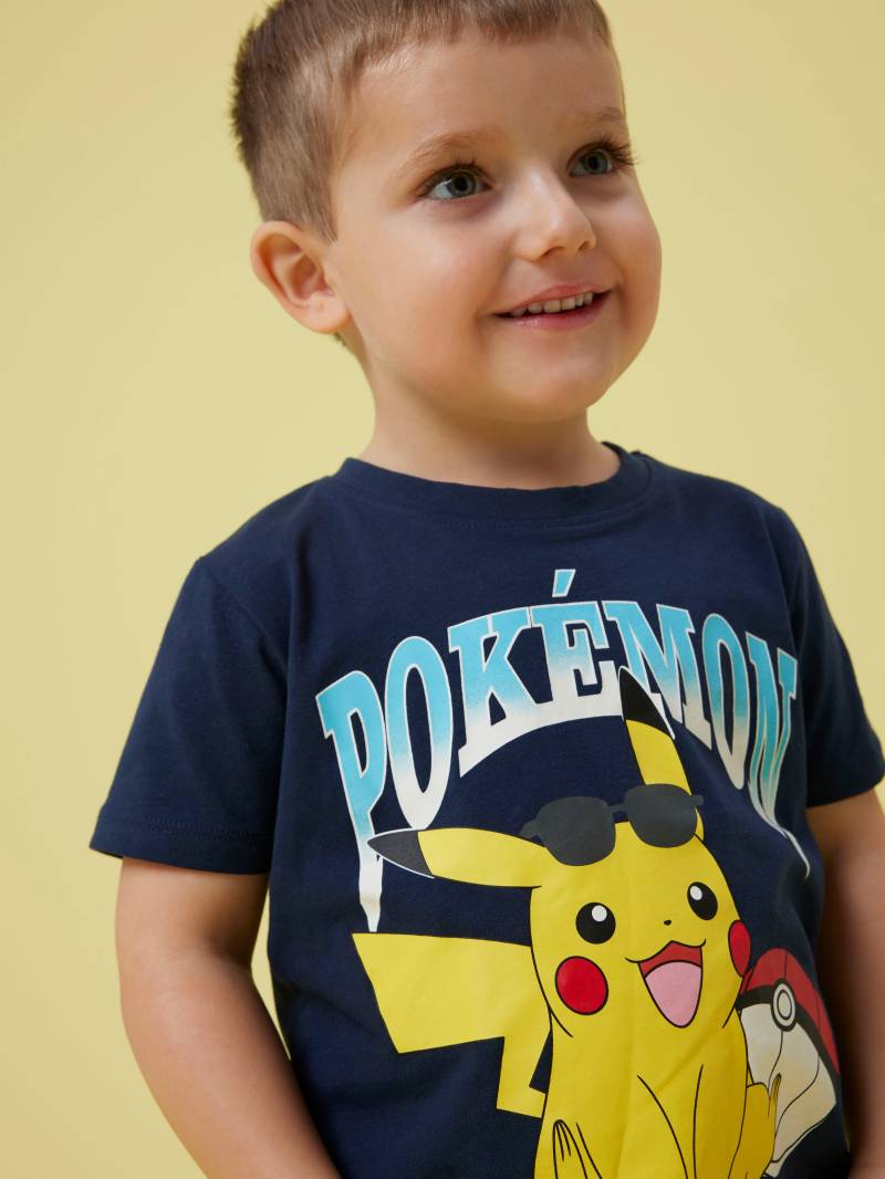 Name It Kurzarmshirt »NMMMAHE POKEMON NREG SS TOP BOX SKY« von name it