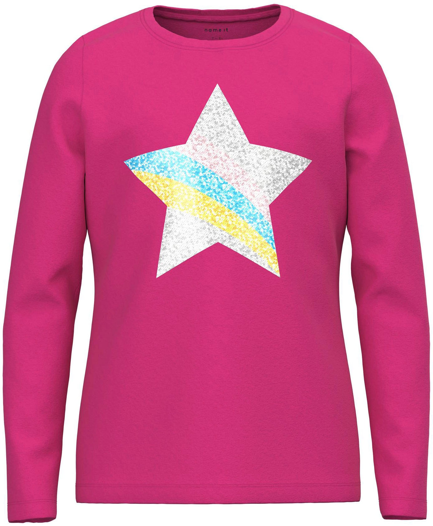 Name It Langarmshirt »NKFBISTAR LS TOP NOOS« von name it