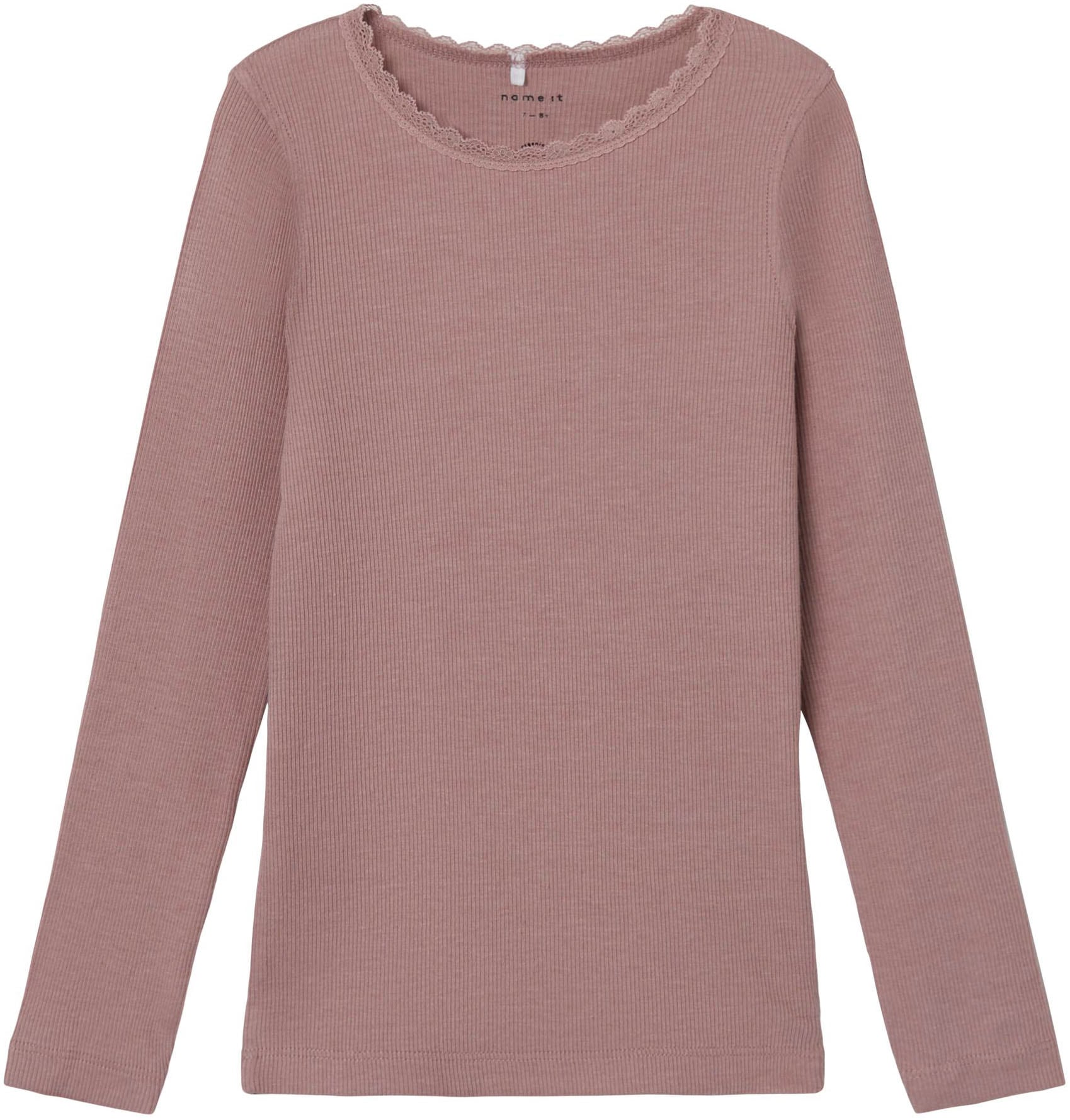 Name It Langarmshirt »NKFKAB LS SLIM TOP NOOS« von name it