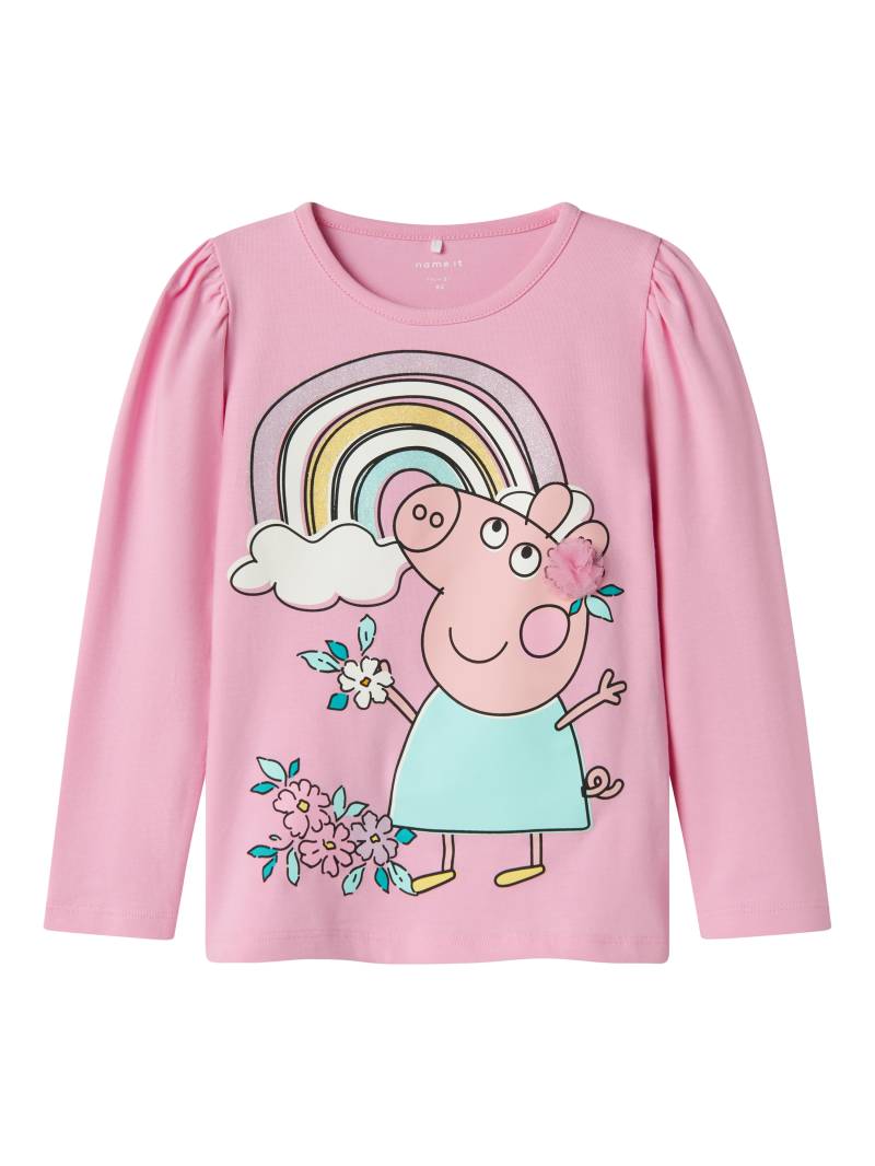Name It Langarmshirt »NMFFIFFI PEPPA LS TOP BOX CPLG« von name it