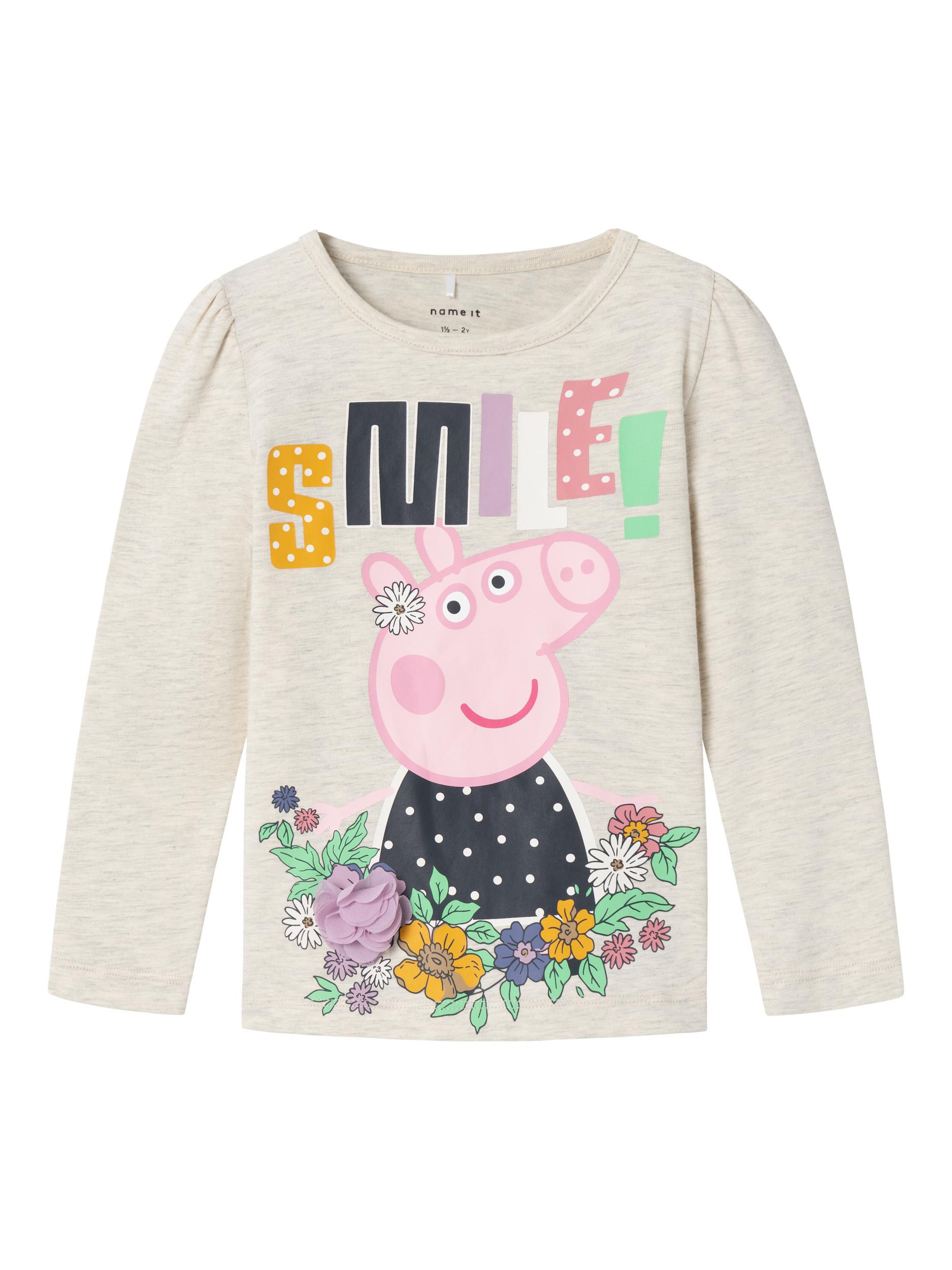 Name It Langarmshirt »NMFNAJA PEPPAPIG LS TOP C« von name it