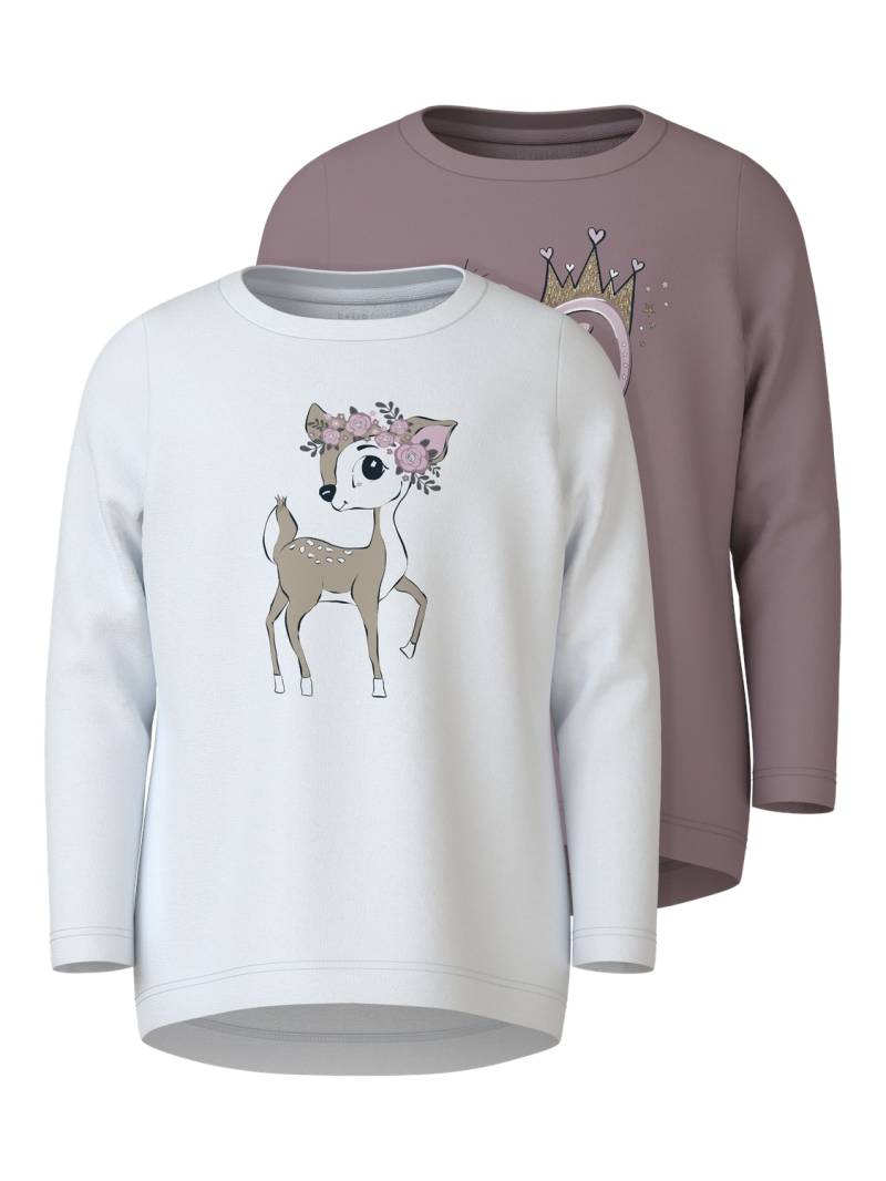 Name It Langarmshirt »NMFVIX 2P LS TOP«, (Packung, 2 tlg., 2er-Pack) von name it