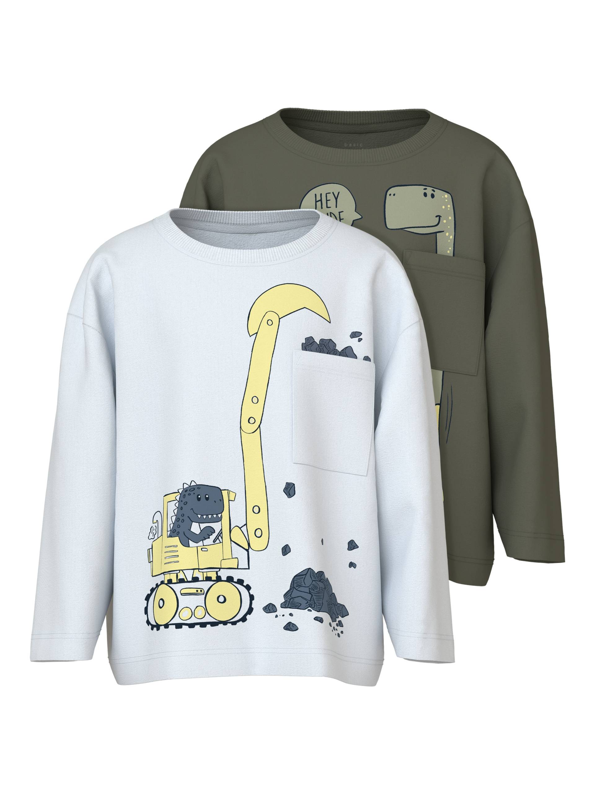 Name It Langarmshirt »NMMVILIAN 2P LS RLX TOP«, (Packung, 2 tlg.) Name It Langarmshirt »NMMVILIAN 2P LS RLX TOP«, (Packung, 2 tlg.) von name it