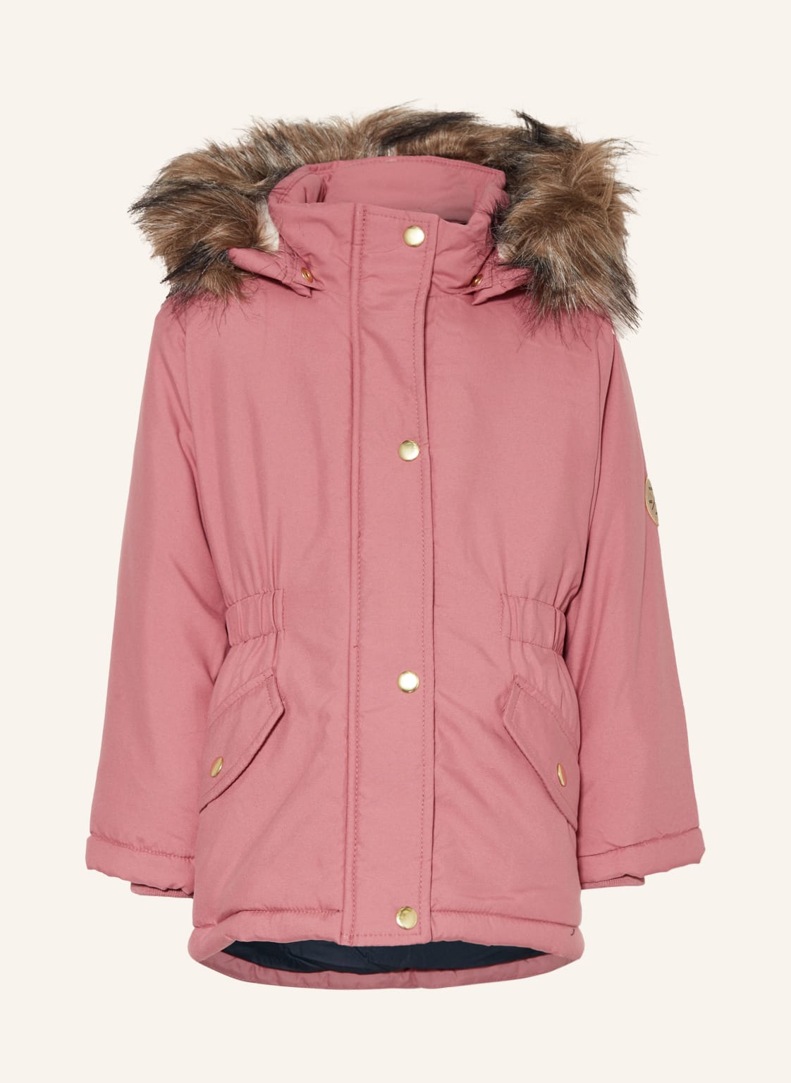 Name It Parka Mit Abnehmbarer Kapuze rosa von name it