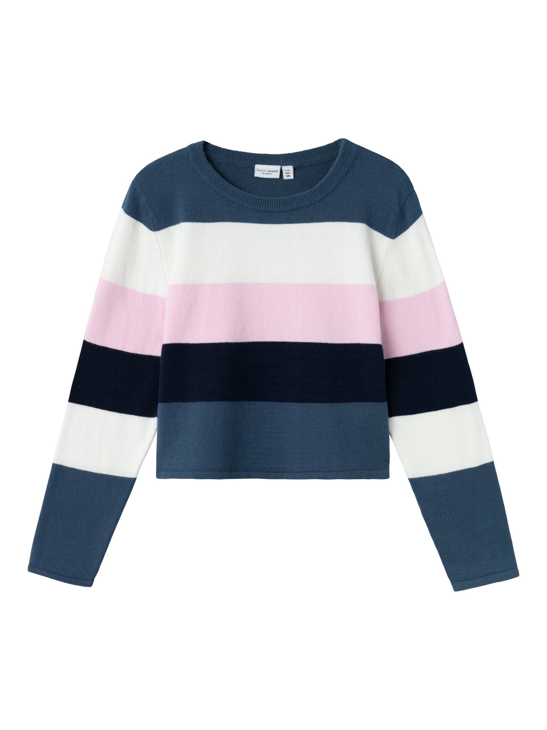 Name It Rundhalspullover »NKFVAJSAS LS SHORT KNIT« Name It Rundhalspullover »NKFVAJSAS LS SHORT KNIT« von name it