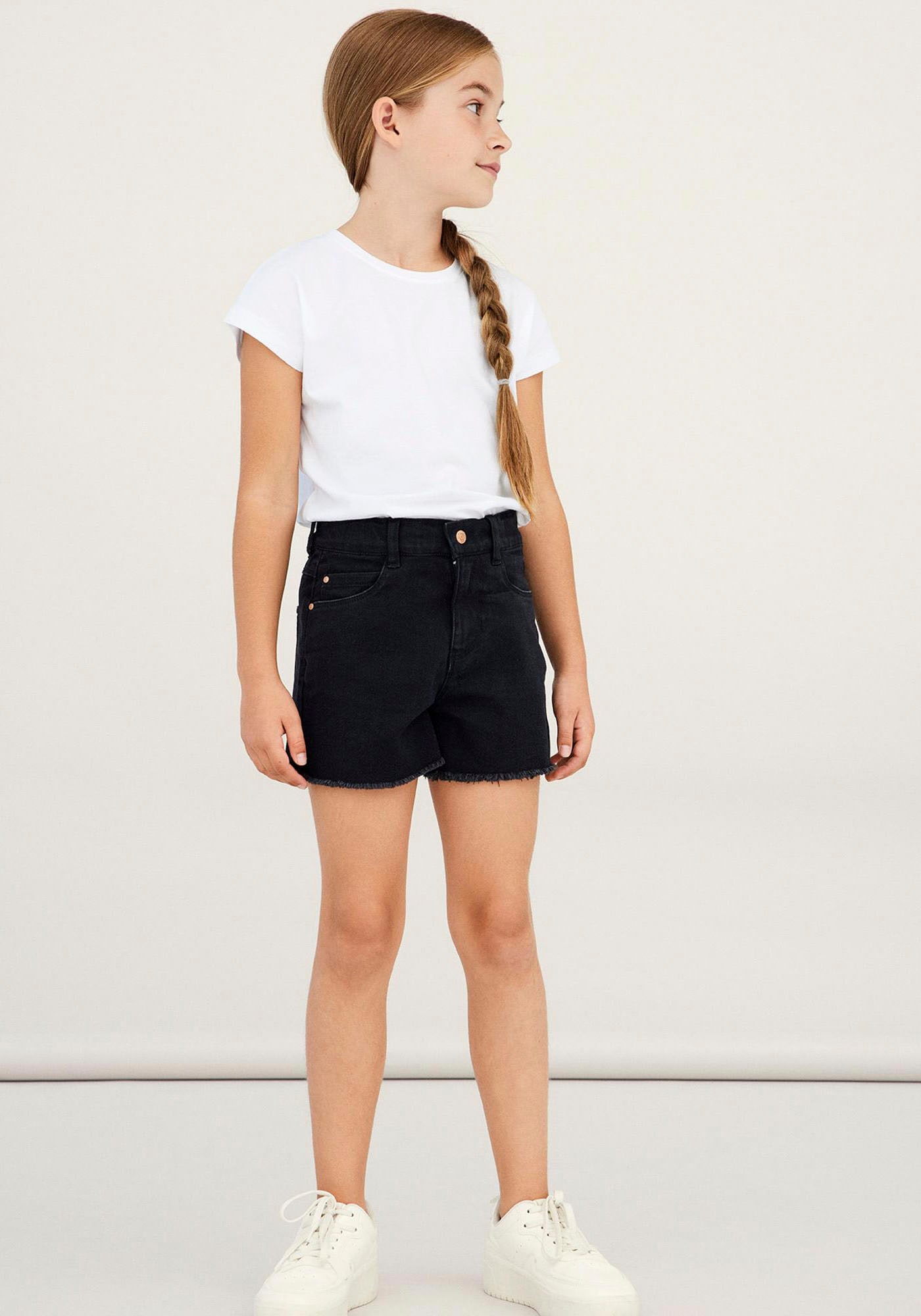 Name It Shorts »NKFROSE HW MOM DNM SHORT« von name it