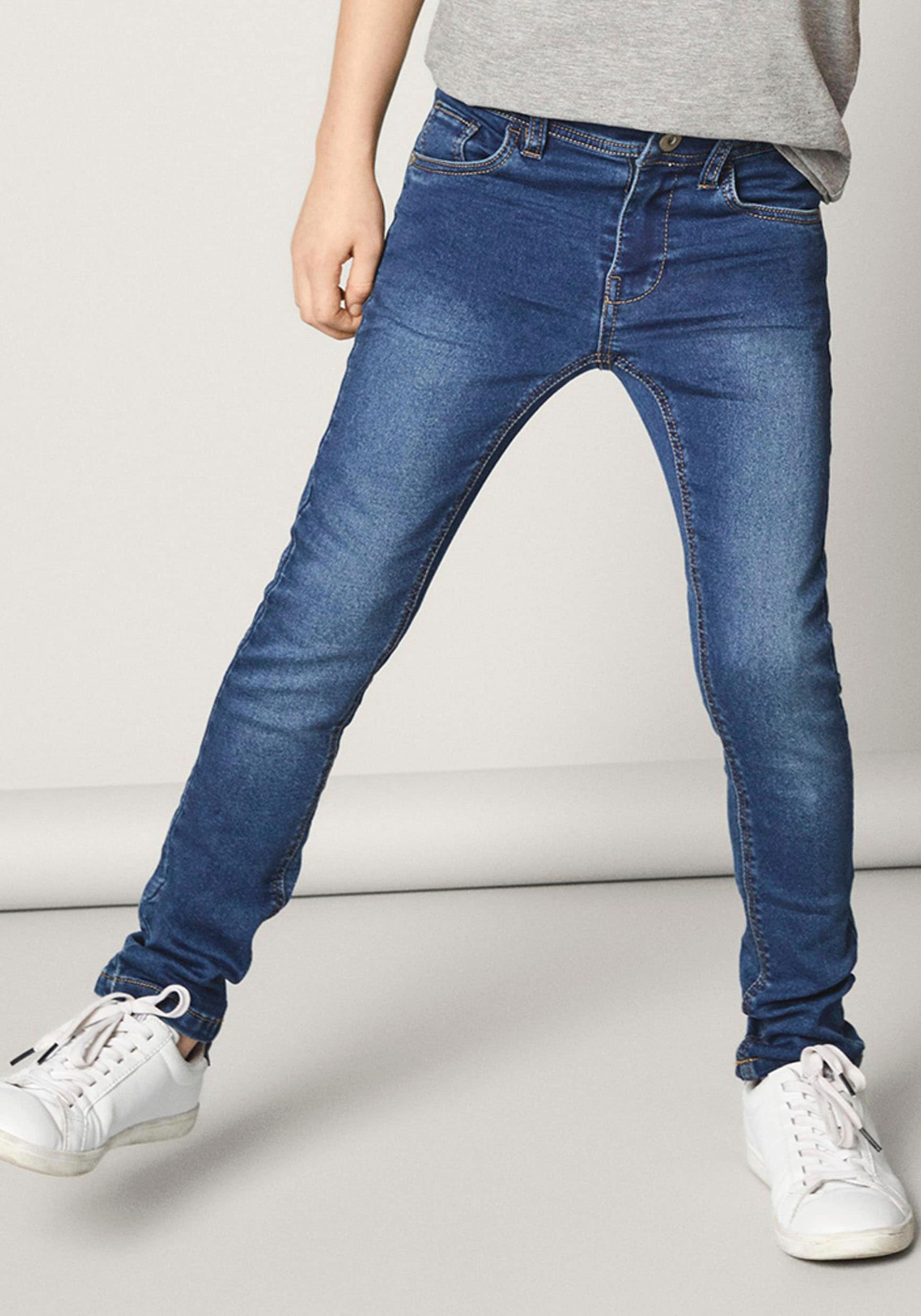 Name It Stretch-Jeans »NKMTHEO DNMTHAYER COR1 SWE PANT« von name it