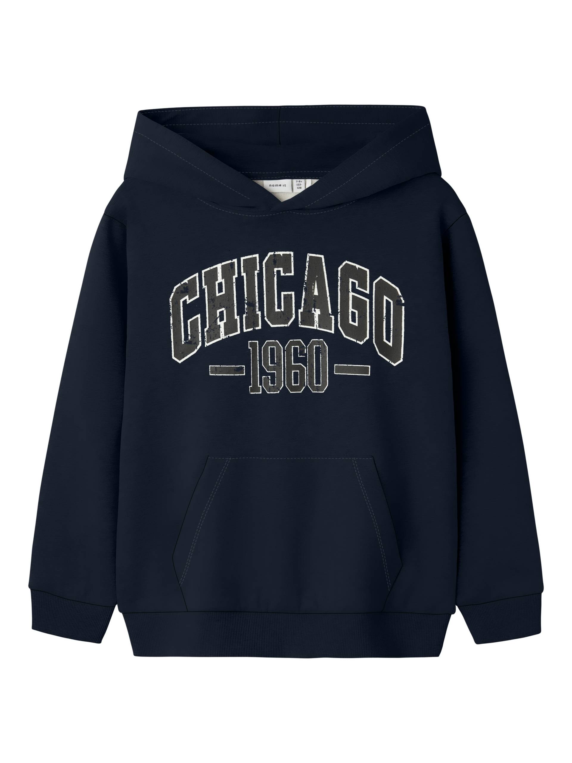 Name It Sweatshirt »NKMTEEDDY LS NREG SWEAT WH BRU« von name it