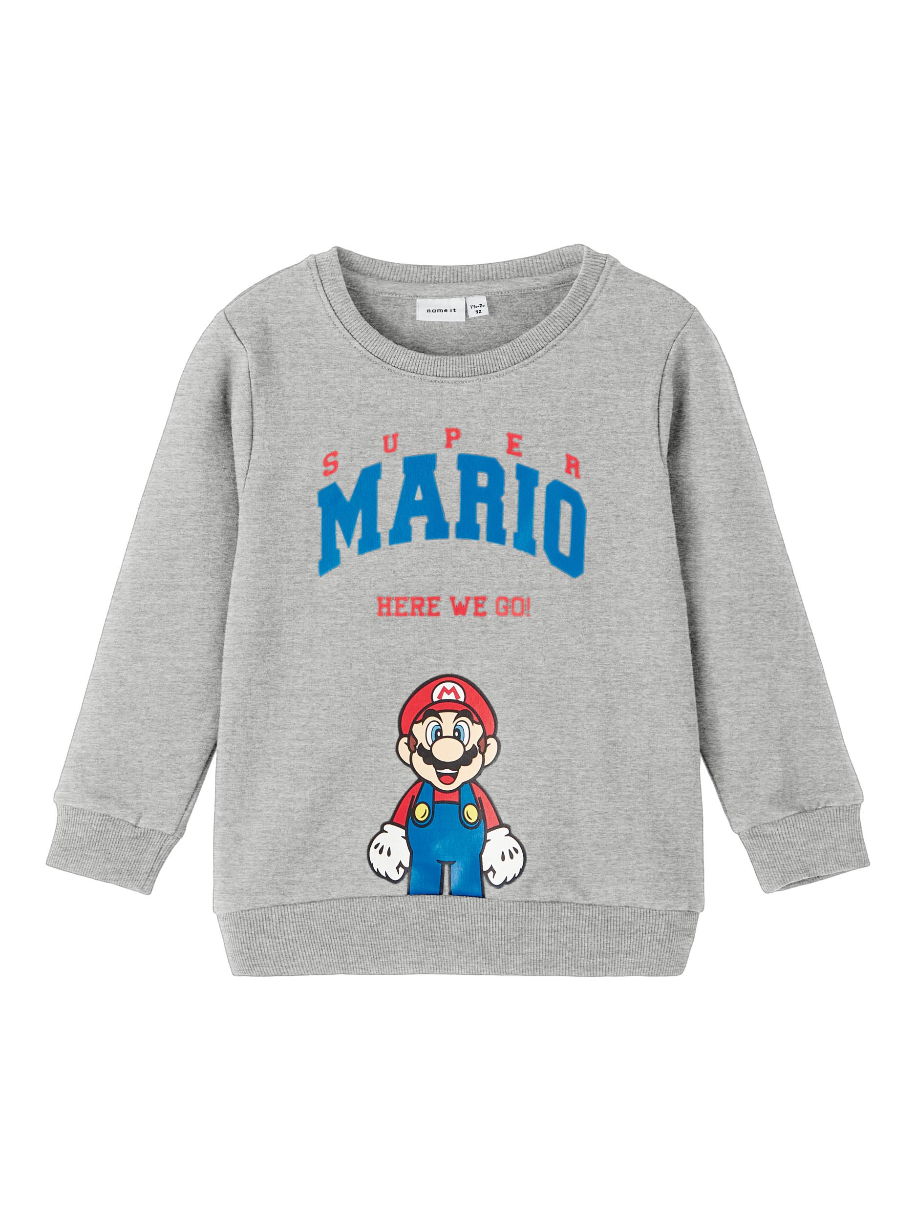 Name It Sweatshirt »NMMNJORD MARIO SWEAT BRU« von name it