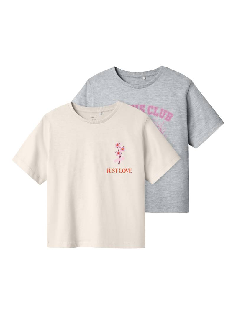 Name It T-Shirt »NKFBETRIA 2P SS NREG TOP PB«, (Packung, 2 tlg.) von name it