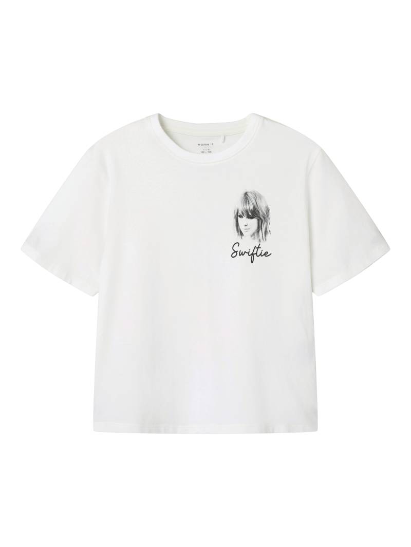 Name It T-Shirt »NKFFERN TSWIFT SS NREG TOP SKY«, CELEBRITY ICONS mit Taylor Swift Frontdruck von name it
