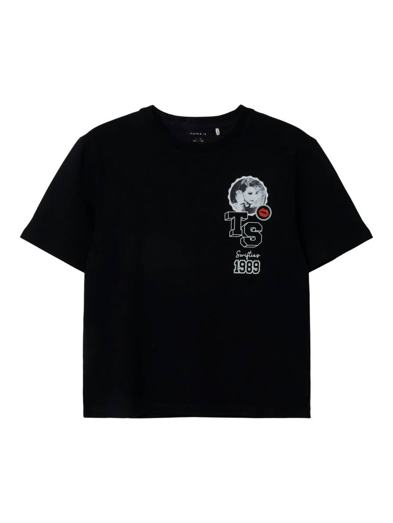 Name It T-Shirt »NKFFEYRE TSWIFT SS NREG TOP SKY«, CELEBRITY ICONS mit Taylor Swift Druck von name it