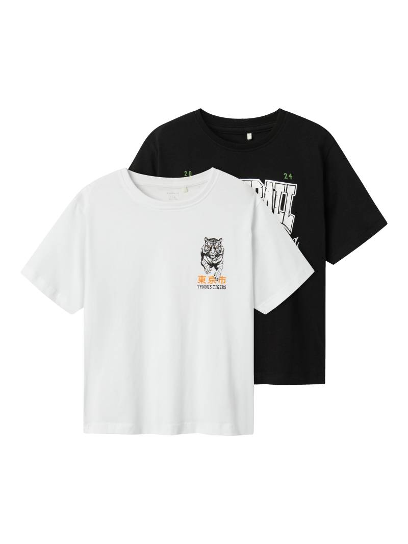 Name It T-Shirt »NKMBENNIBO 2P SS NREG TOP PB«, (Packung, 2 tlg.) von name it