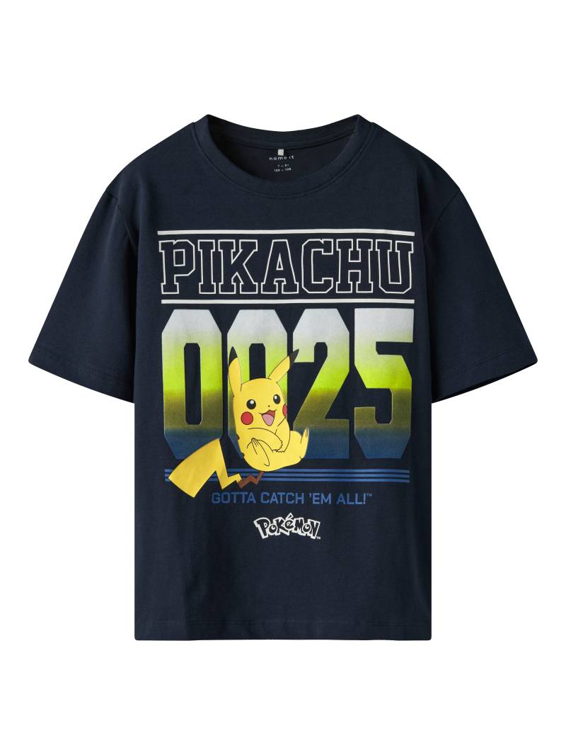 Name It T-Shirt »NKMMABR POKEMON NREG SS TOP BOX NOOS SKY« von name it