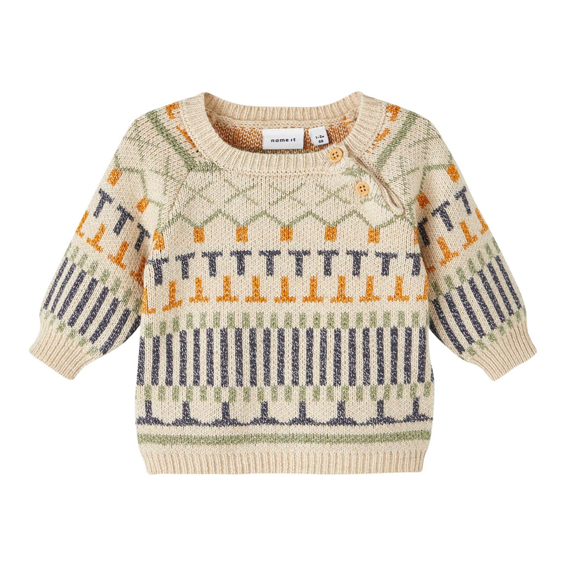 Jacquard-Strickpullover von name it