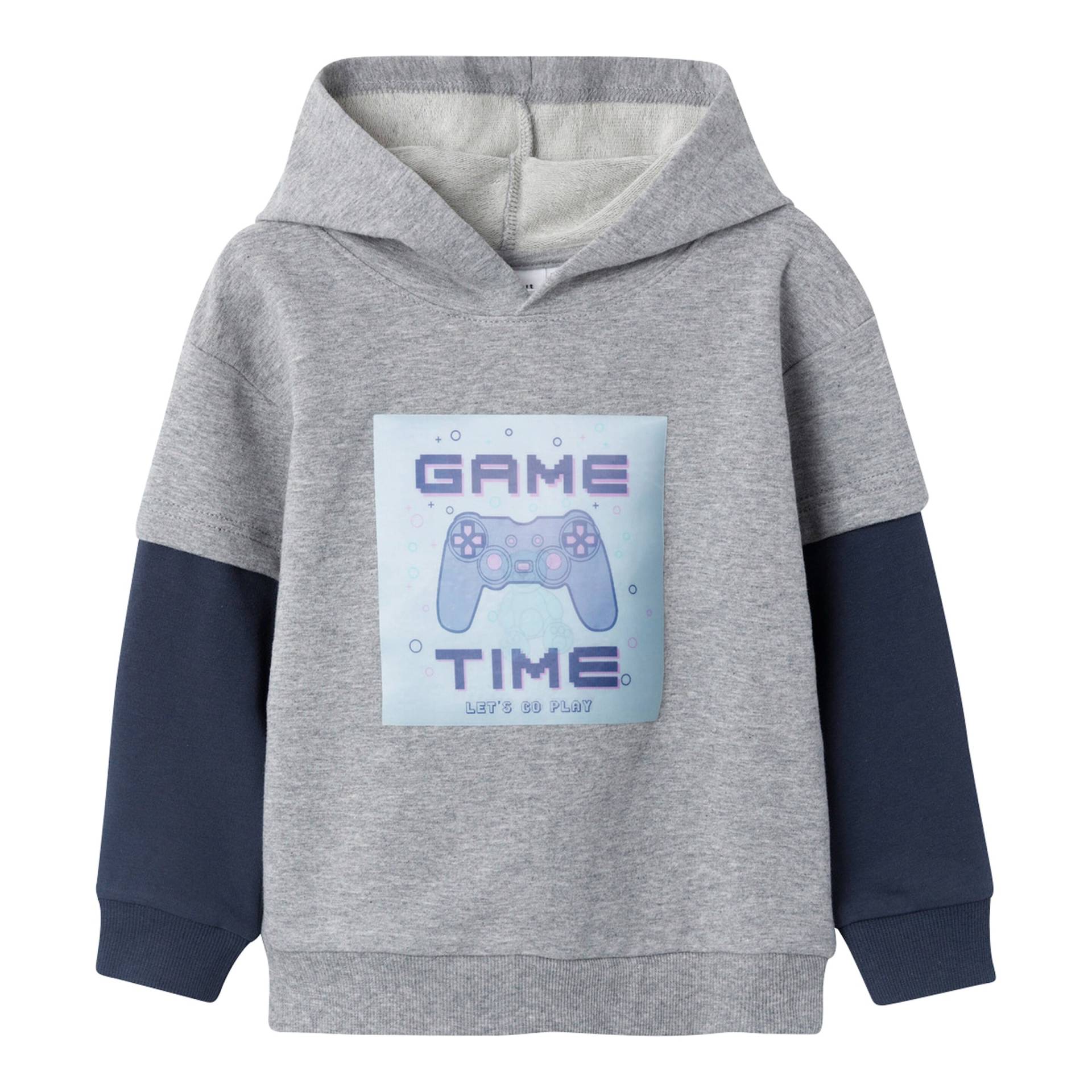Sweatshirt 2in1 mit Kapuze Game Time von name it