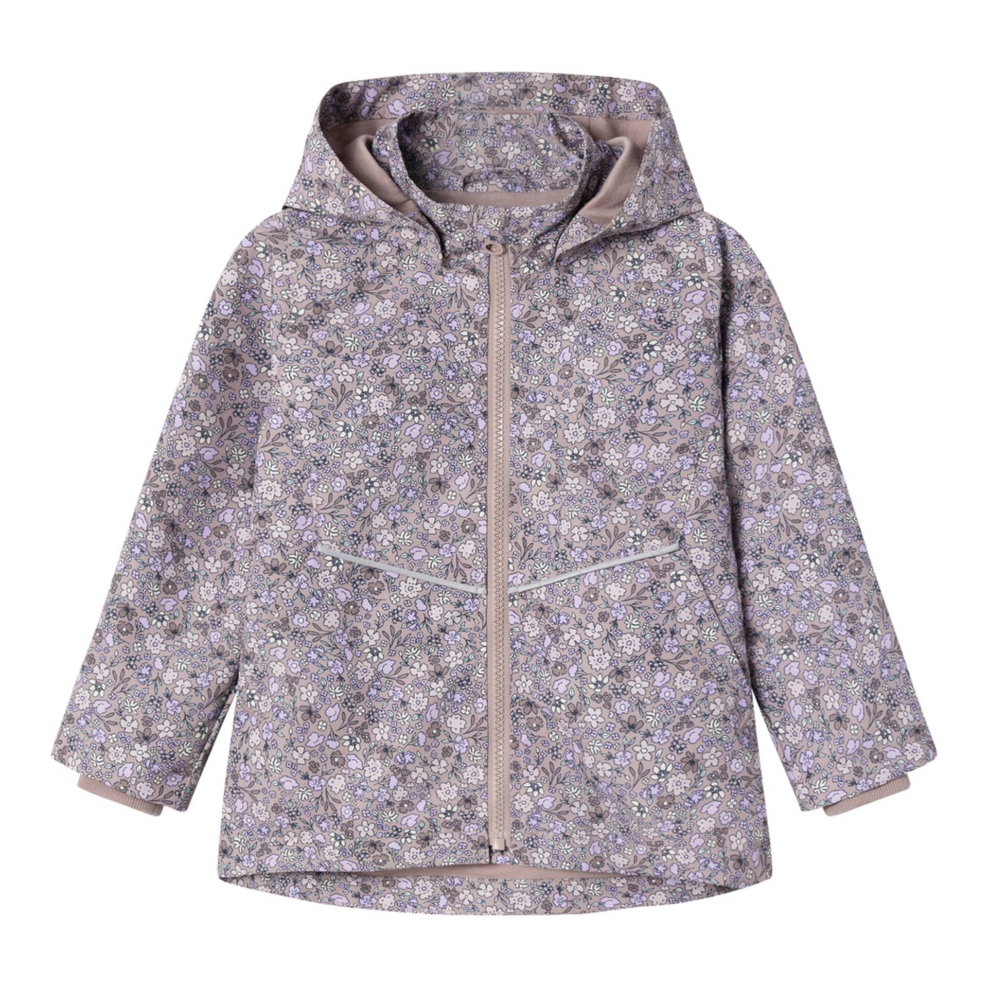 Windbreaker mit Kapuze Blumen von name it