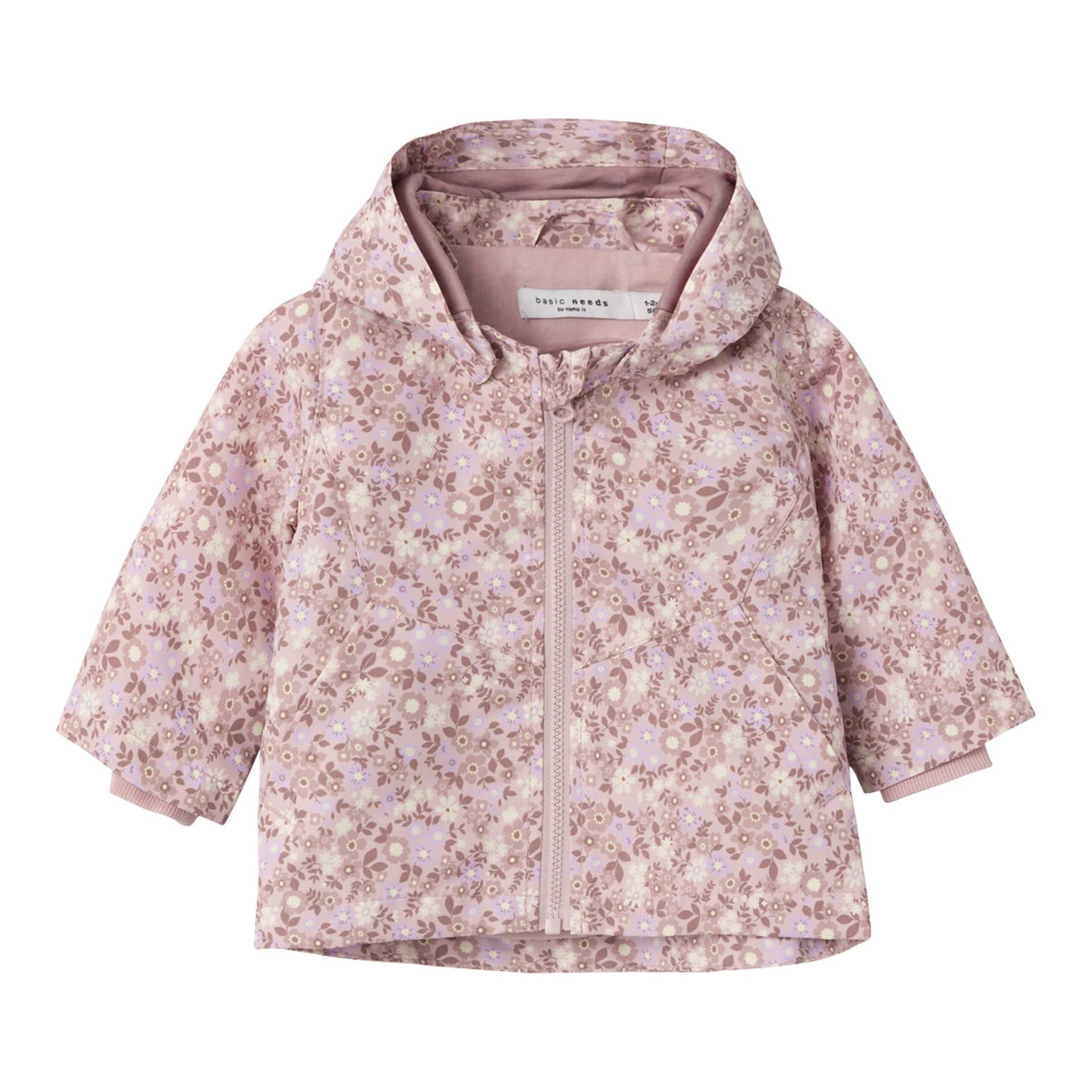 Windbreaker mit Kapuze Blumen von name it