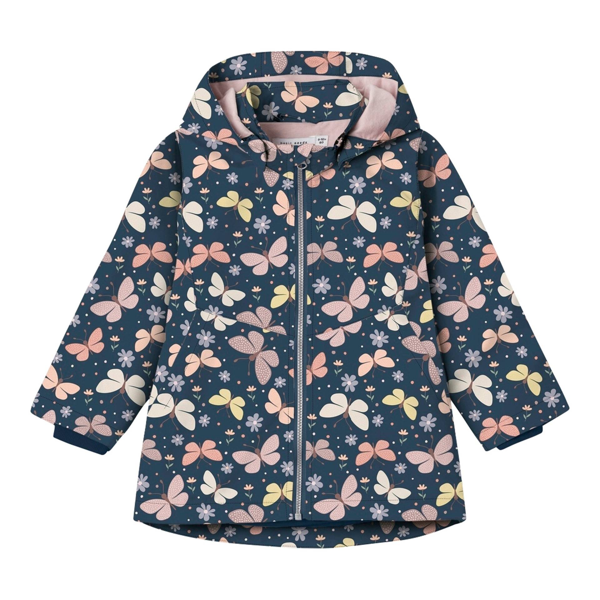 Windbreaker mit abnehmbarer Kapuze Schmetterlinge Windbreaker mit abnehmbarer Kapuze Schmetterlinge von name it