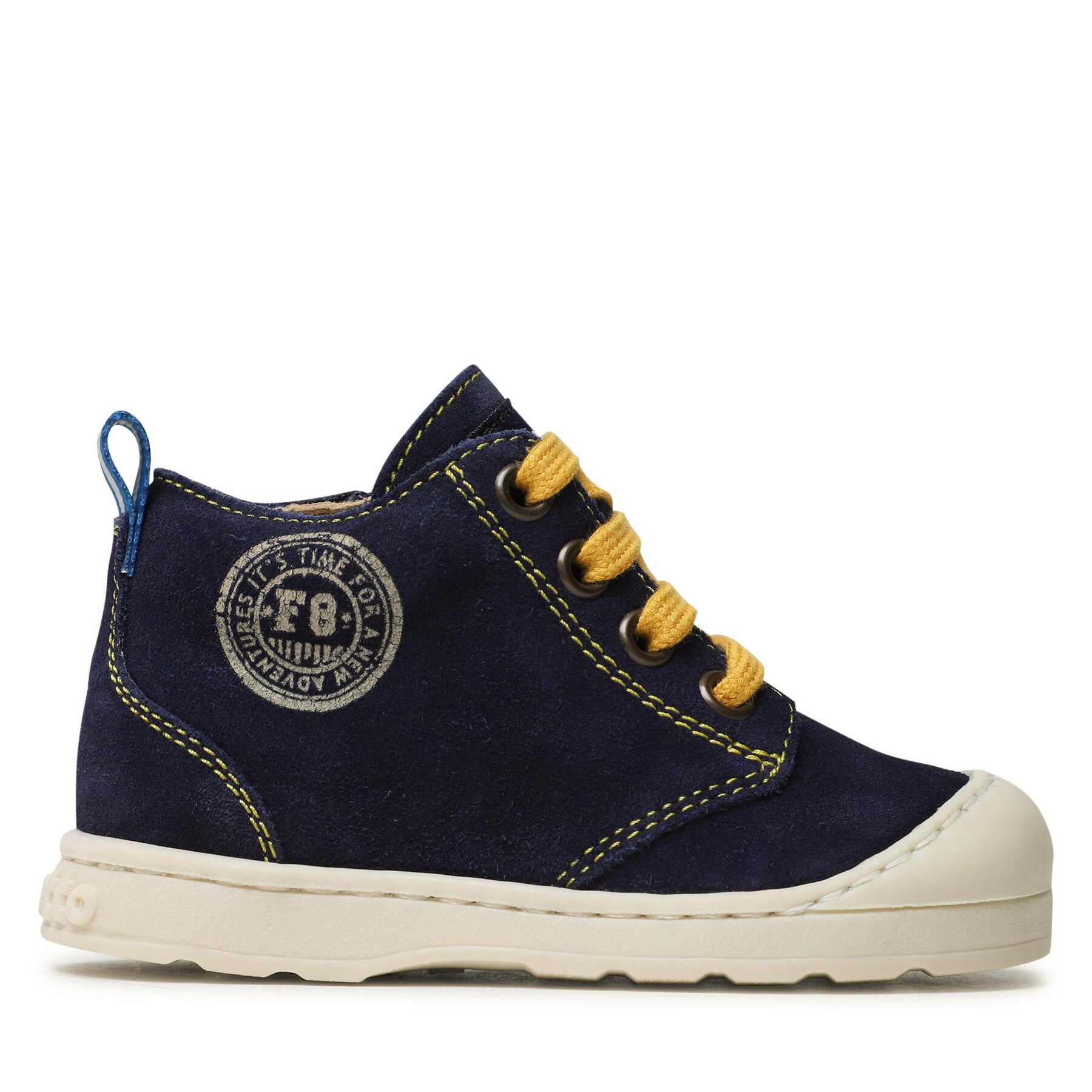 Schnürschuhe Naturino Falcotto by Naturino Blumit 0012017776.09.1C67 Navy/Yellow von naturino