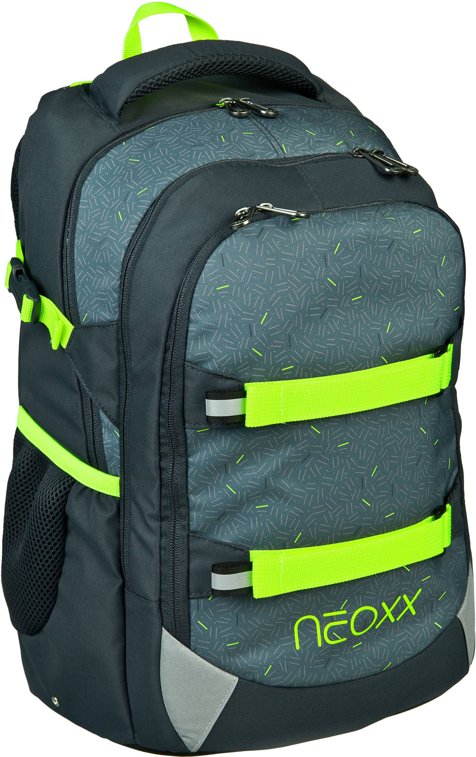 neoxx Schulrucksack »Active, Boom«, reflektierende Details von neoxx