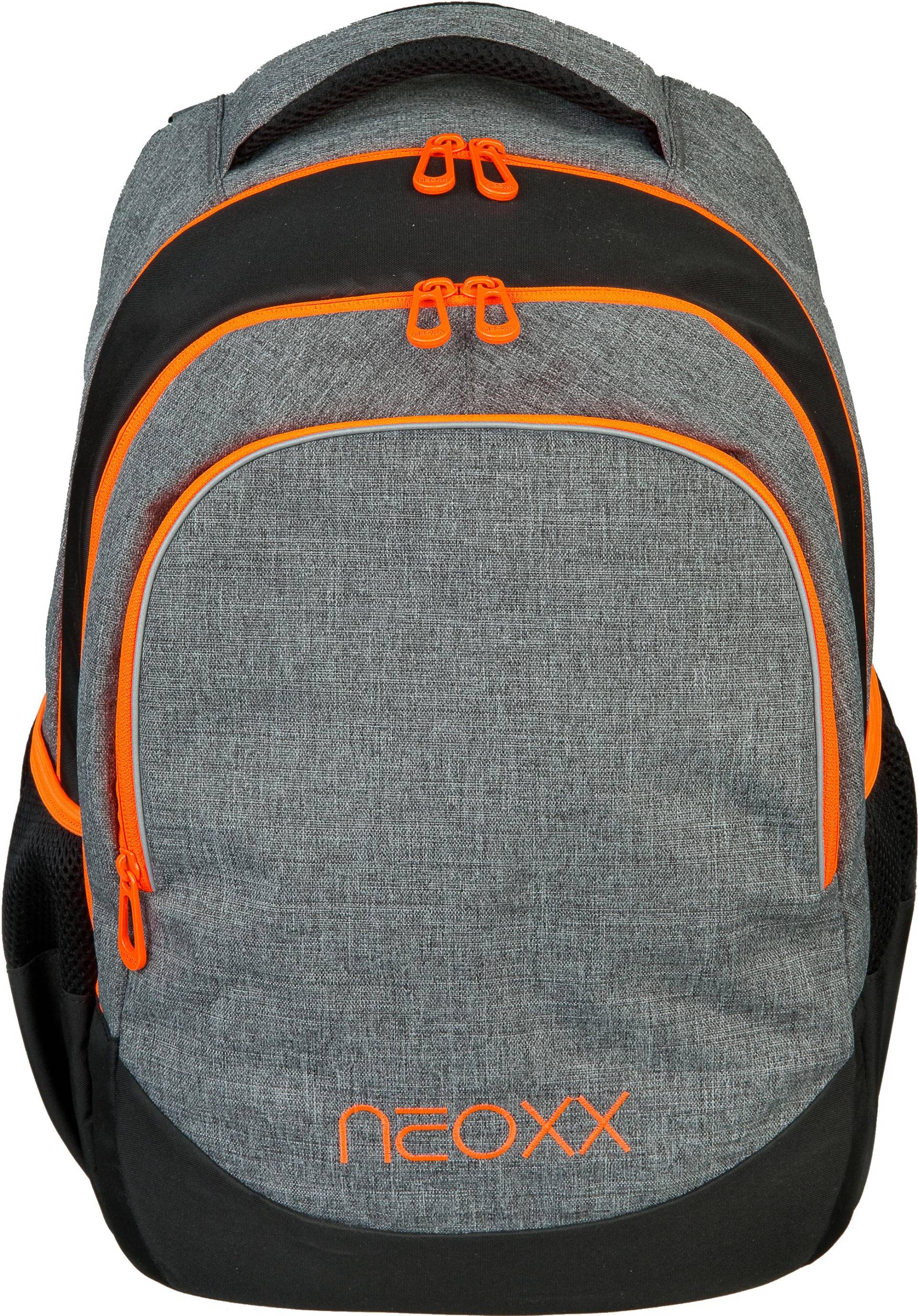 neoxx Schulrucksack »Fly, Stay orange«, Reflektionsnaht von neoxx