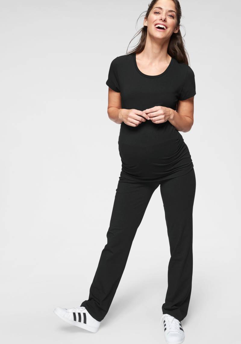 Neun Monate Umstands-Set »2tlg. Set T-Shirt + Leggings für Schwangerschaft und Stillzeit«, T-Shirt und Leggings einzeln tragbar Neun Monate Umstands-Set »2tlg. Set T-Shirt + Leggings für Schwangerschaft und Stillzeit«, T-Shirt und Leggings einzeln tragbar von neun monate