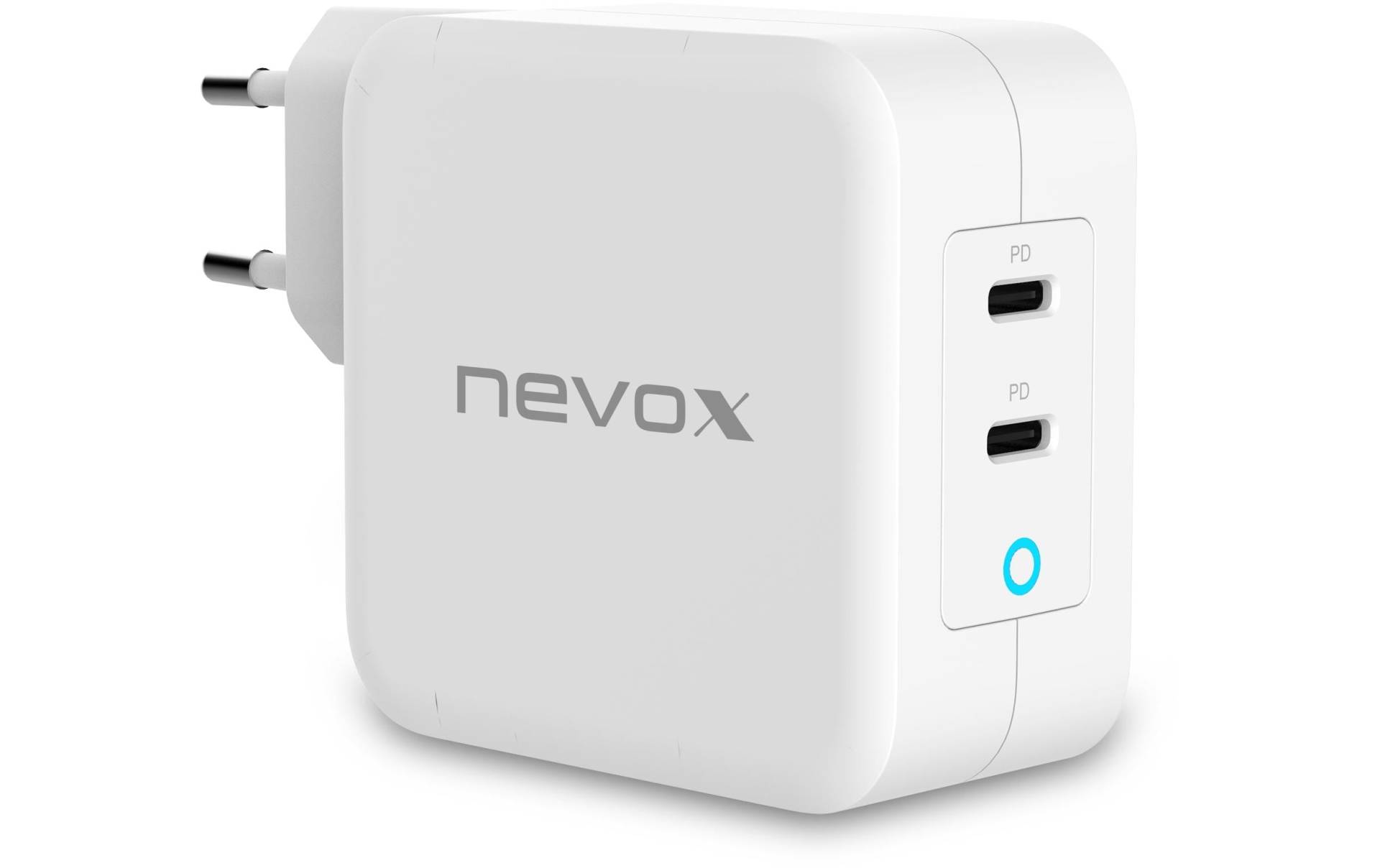 nevox Smartphone-Ladegerät »Dual USB-C Power Delivery 100 W« von nevox