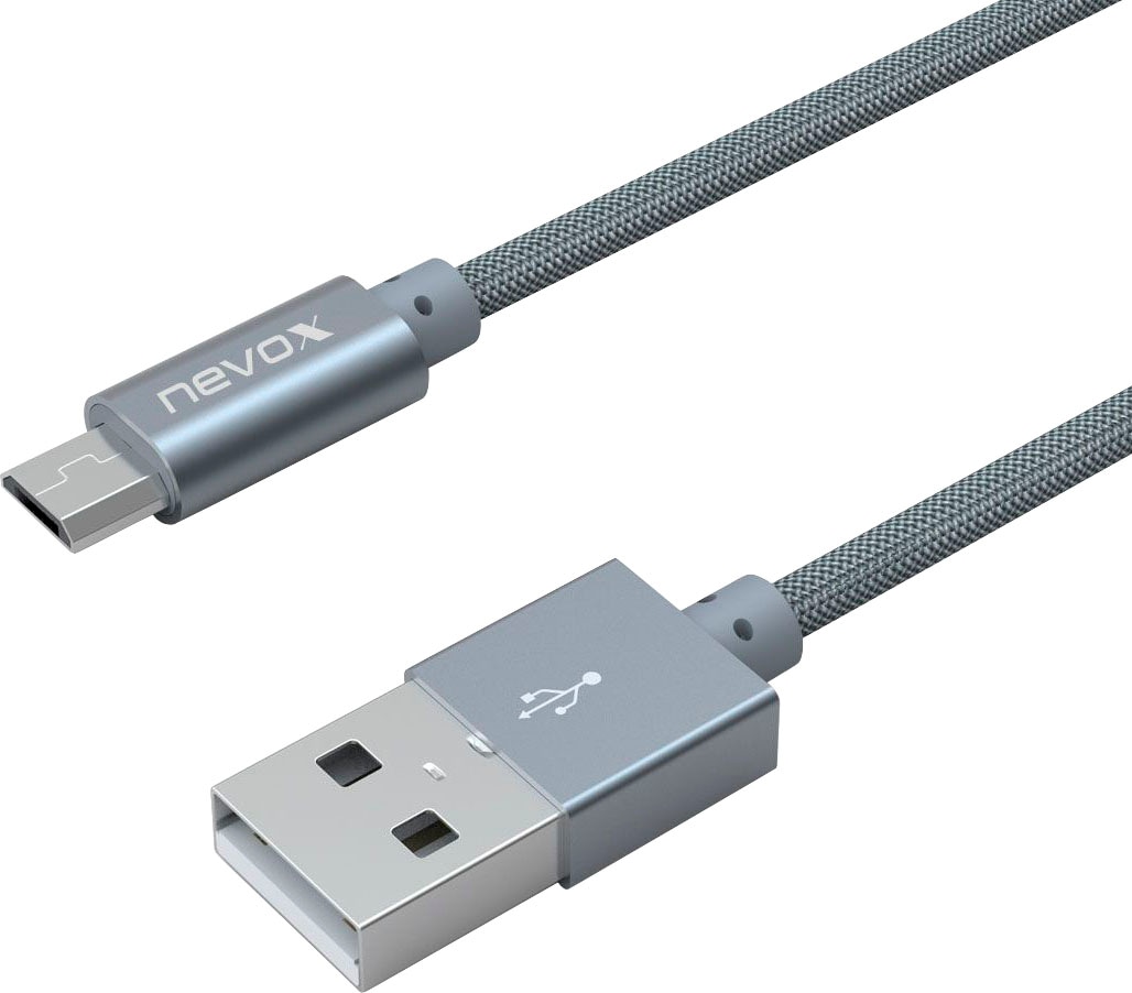 nevox Smartphone-Ladegerät »Micro-USB Kabel Nylon Geflochten« von nevox