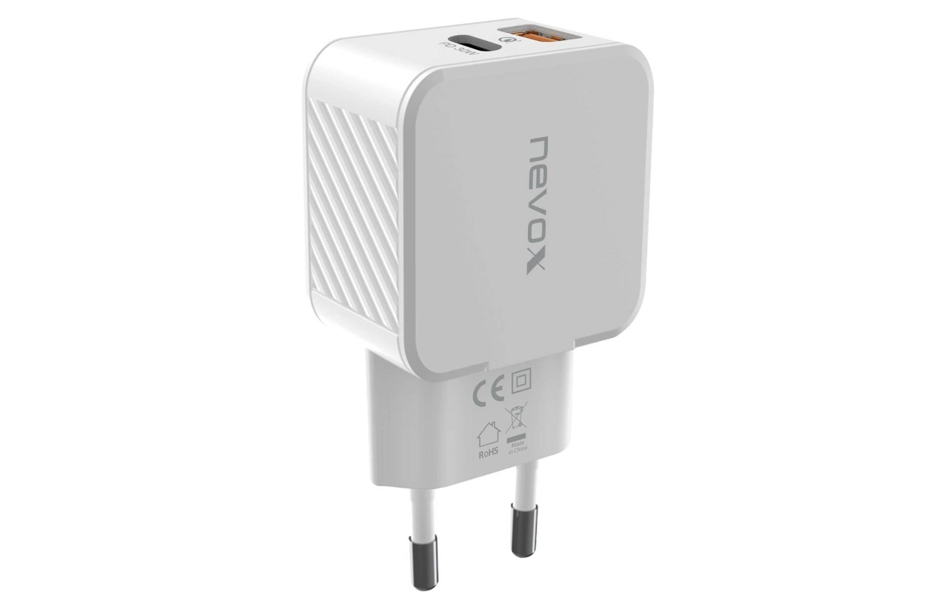 nevox Smartphone-Ladegerät »USB-C Power Delivery + QC 3 30 W« von nevox