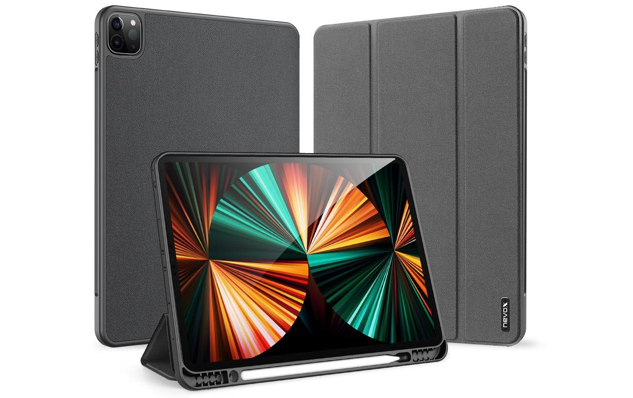 nevox Tablet-Hülle »Vario Series Bookcase Grey«, Apple iPad Pro 12.9 (2020)-Apple iPad Pro 12.9 (2021), 32,8 cm (12,9 Zoll) von nevox
