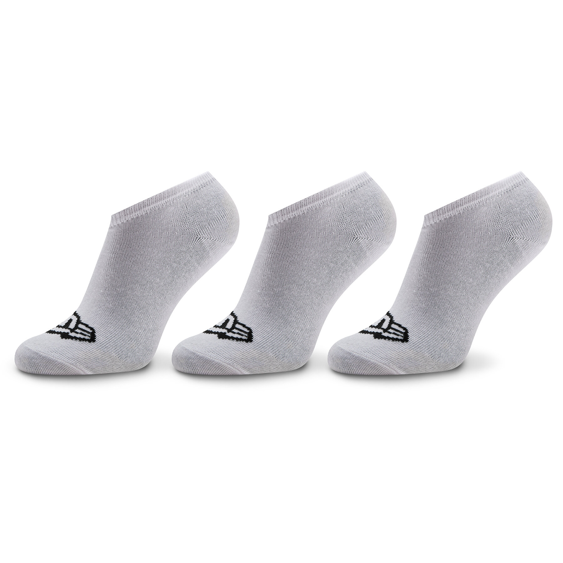 3er-Set niedrige Unisex-Socken New Era Flag Sneaker Sock 13113638 Weiß von new era
