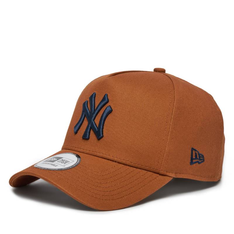 Cap New Era New York Yankees League Essential 9FORTY E-Frame 60580697 Braun von new era