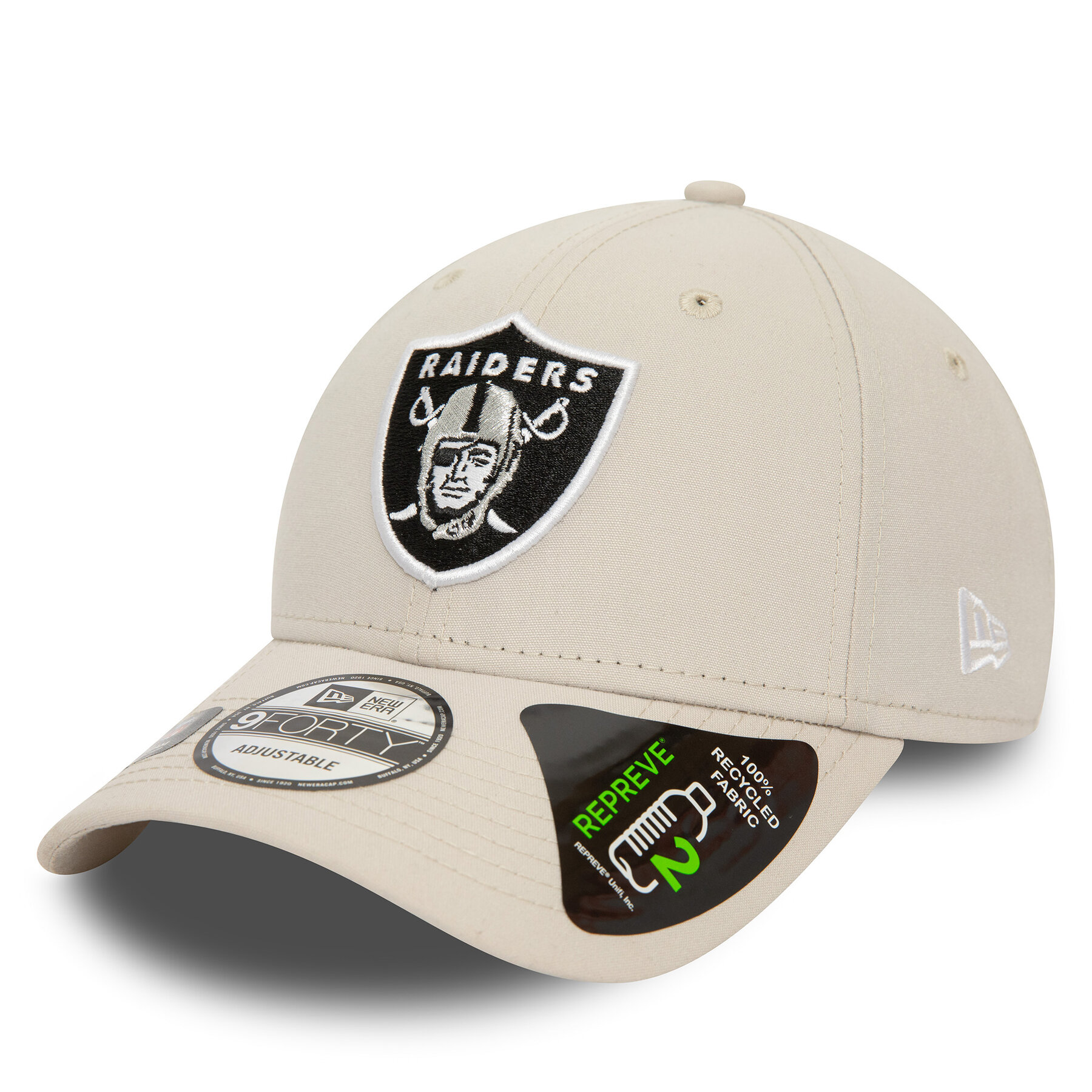 Cap New Era Repreve 940 Raiders 60435235 Écru von new era