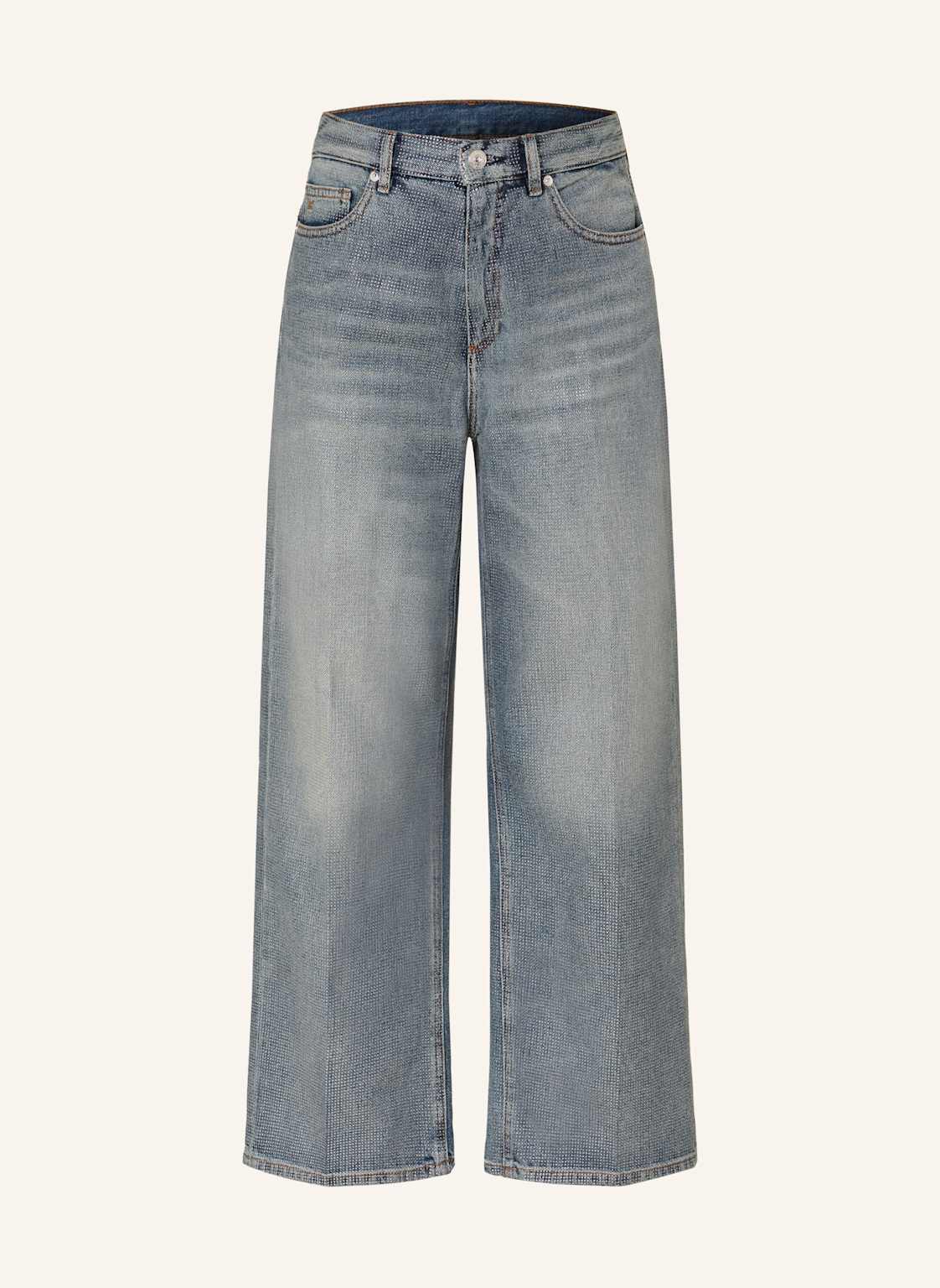 Nine:Inthe:Morning Coated Jeans Elsa blau von nine:inthe:morning