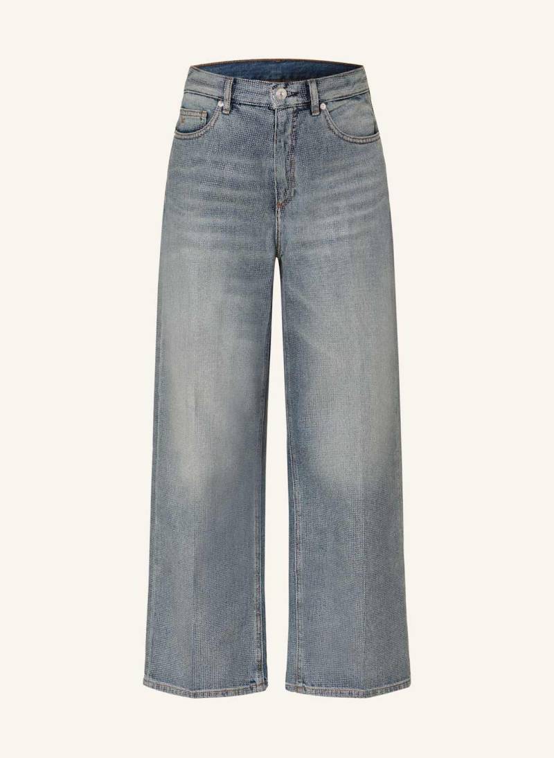 Nine:Inthe:Morning Coated Jeans Elsa blau von nine:inthe:morning