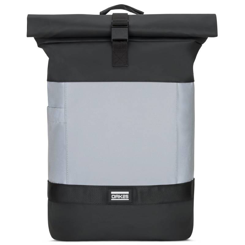 Commute - Rolltop Rucksack M in Schwarz von oak25