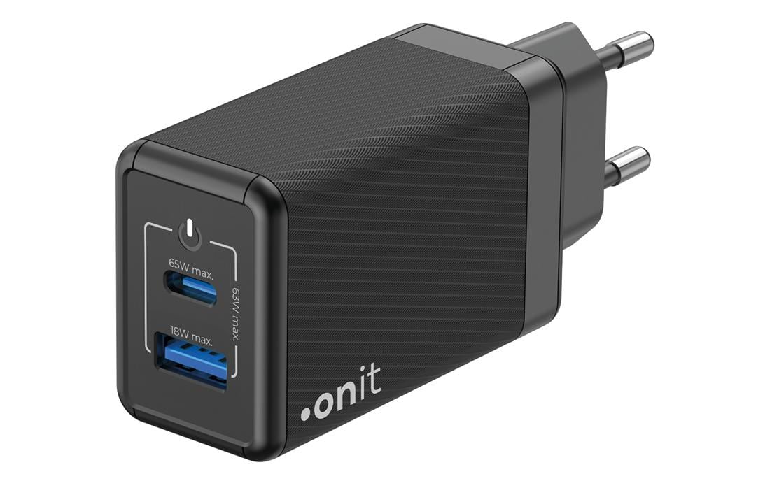 onit USB-Ladegerät »Dual QC4+ 65« von onit