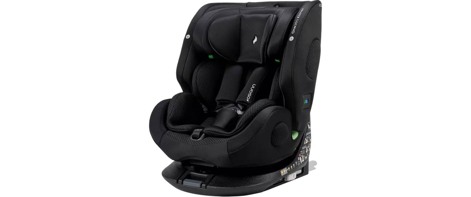 Osann Autokindersitz »One360 Klimax All Black«, Klasse 0 / 1 / II / III (bis 36 kg) von osann