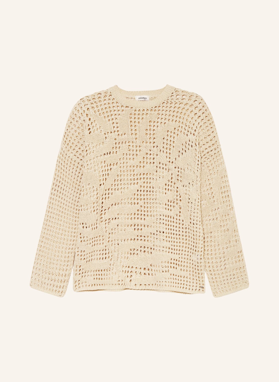 Ottod'ame Pullover beige von ottod'ame