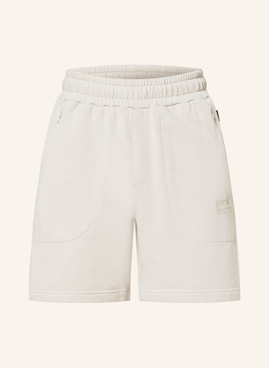 Parel. Sweatshorts weiss von parel.