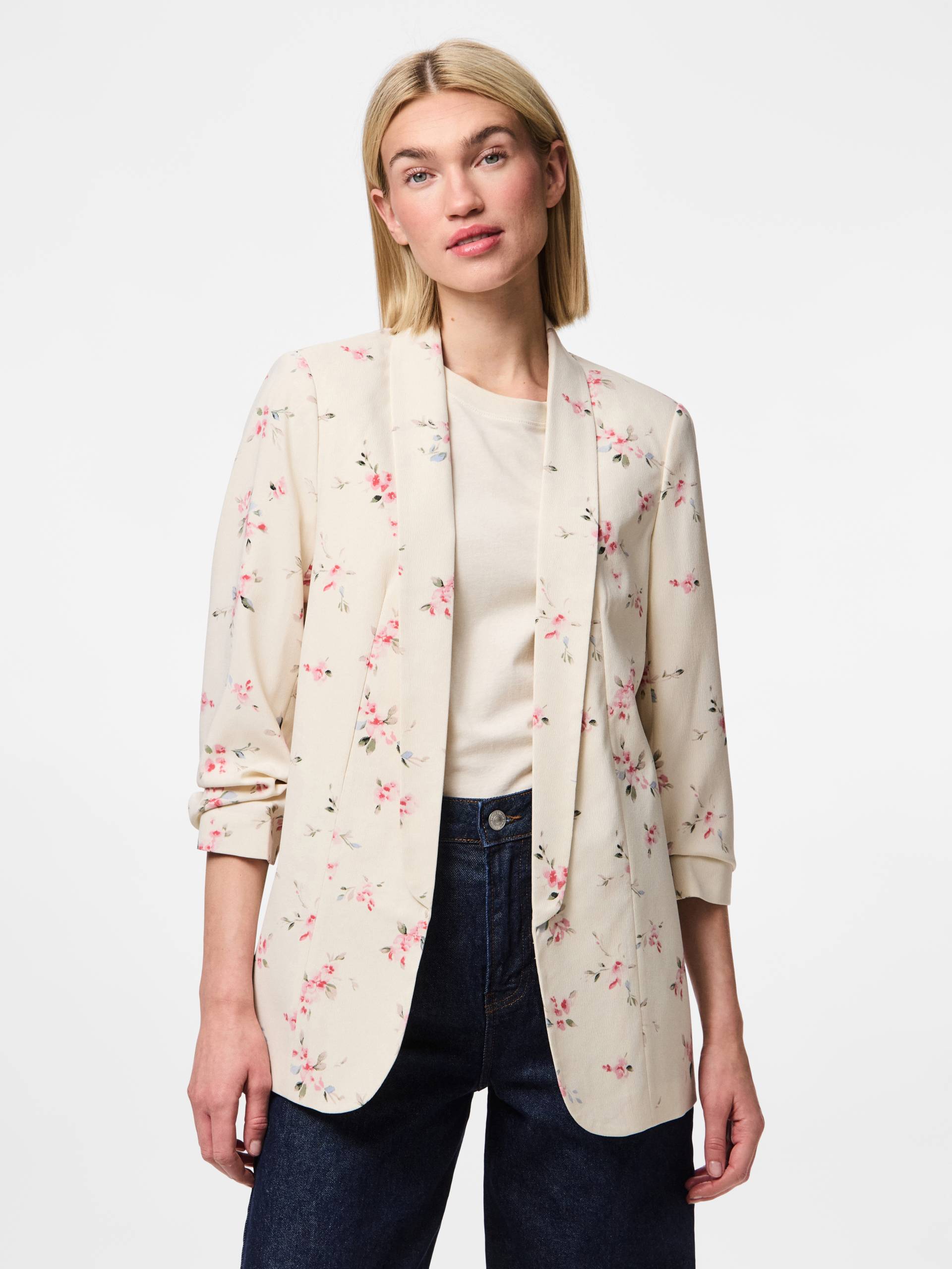 pieces Blusenblazer »PCBOSELLA 3/4 PRINTED BLAZER NOOS«, mit 3/4 Ärmel pieces Blusenblazer »PCBOSELLA 3/4 PRINTED BLAZER NOOS«, mit 3/4 Ärmel von pieces