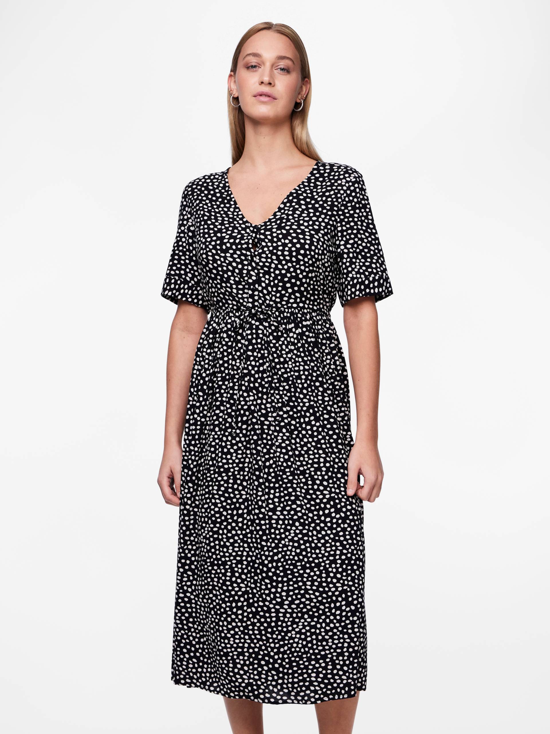 pieces Druckkleid »PCTALA SS STRING TIE MIDI DRESS NOOS BC« pieces Druckkleid »PCTALA SS STRING TIE MIDI DRESS NOOS BC« von pieces