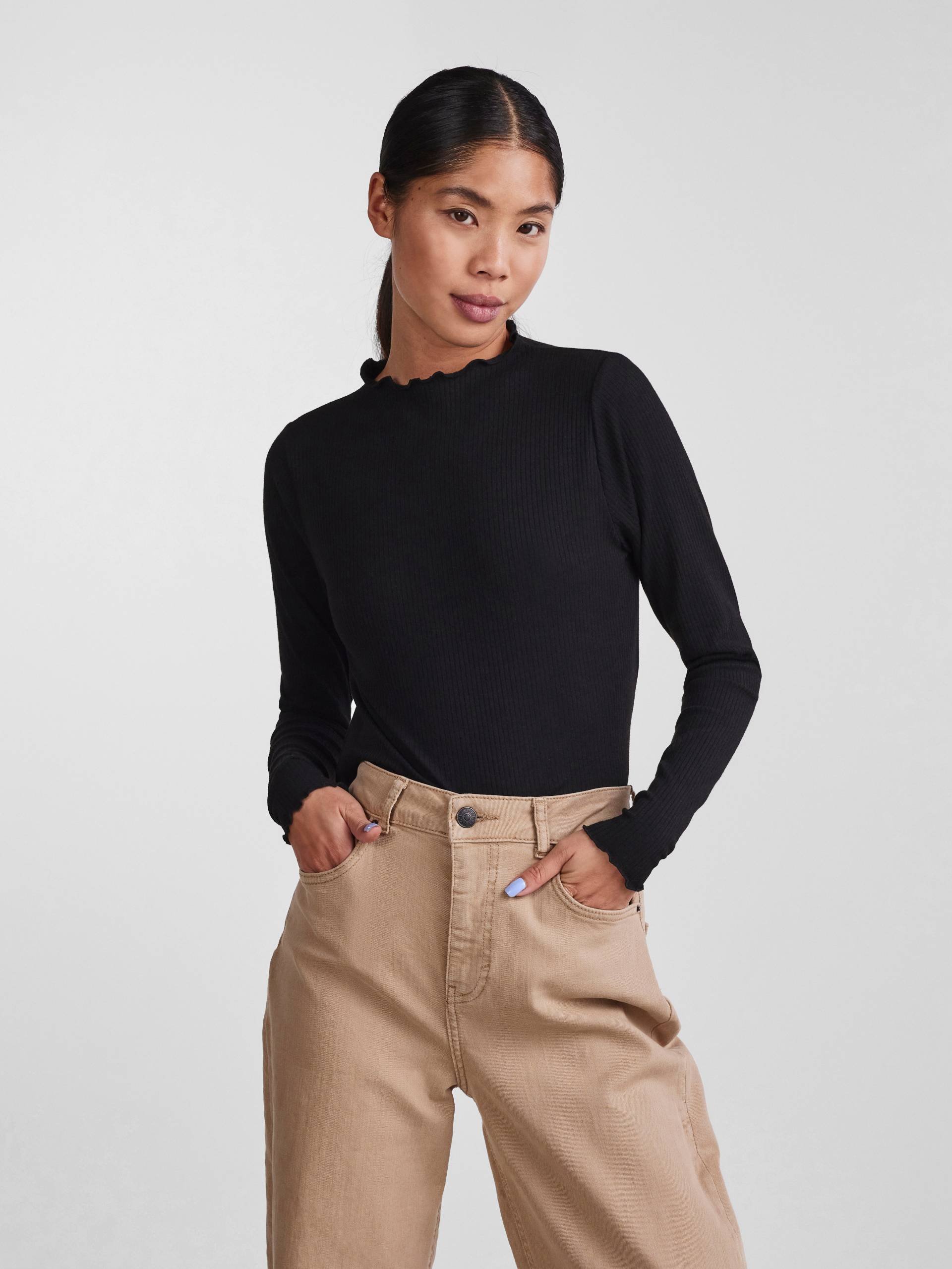 pieces Langarmshirt »PCNICCA LS TOP NOOS« pieces Langarmshirt »PCNICCA LS TOP NOOS« von pieces