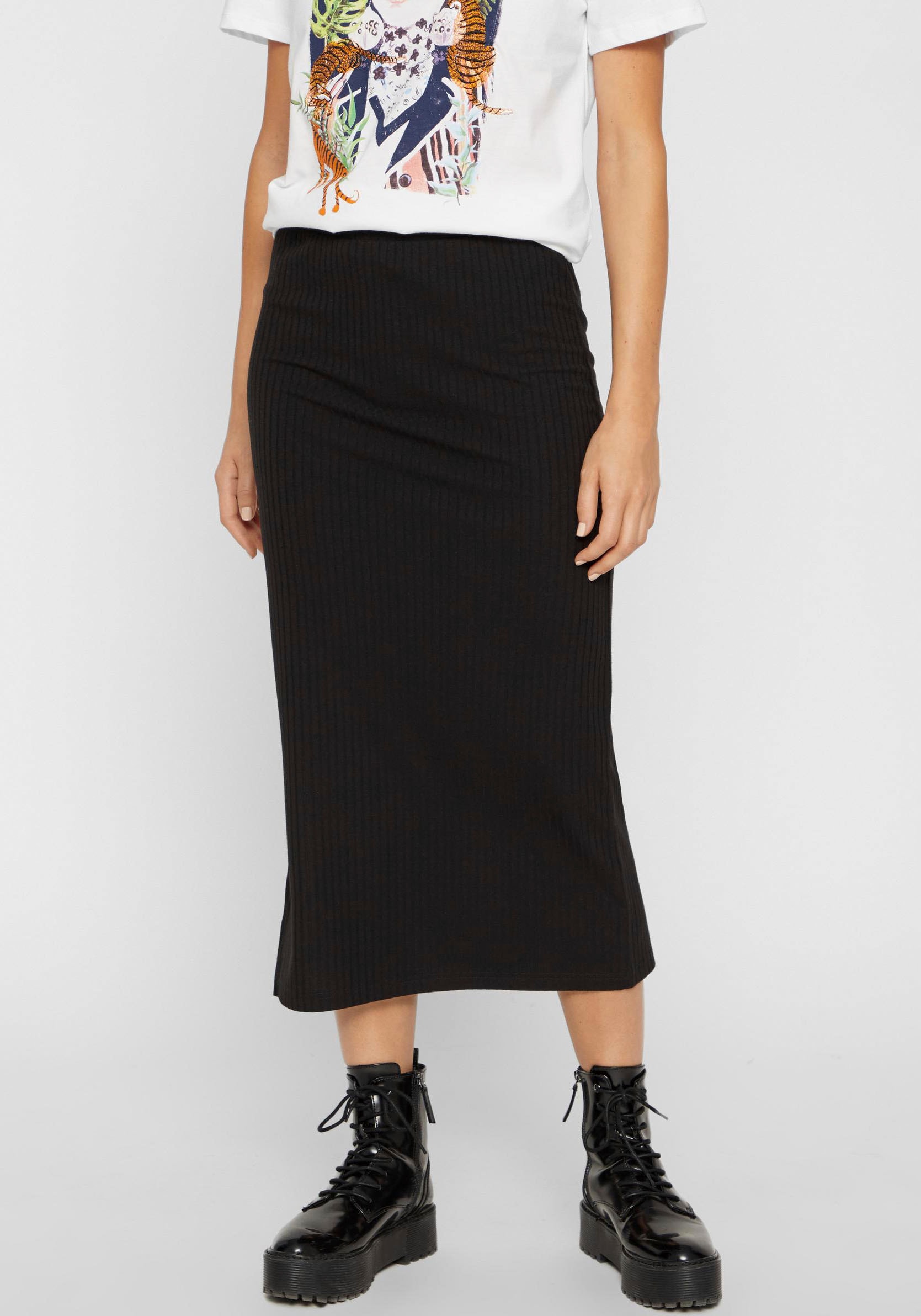pieces Midirock »PCKYLIE MW MIDI SKIRT NOOS« pieces Midirock »PCKYLIE MW MIDI SKIRT NOOS« von pieces