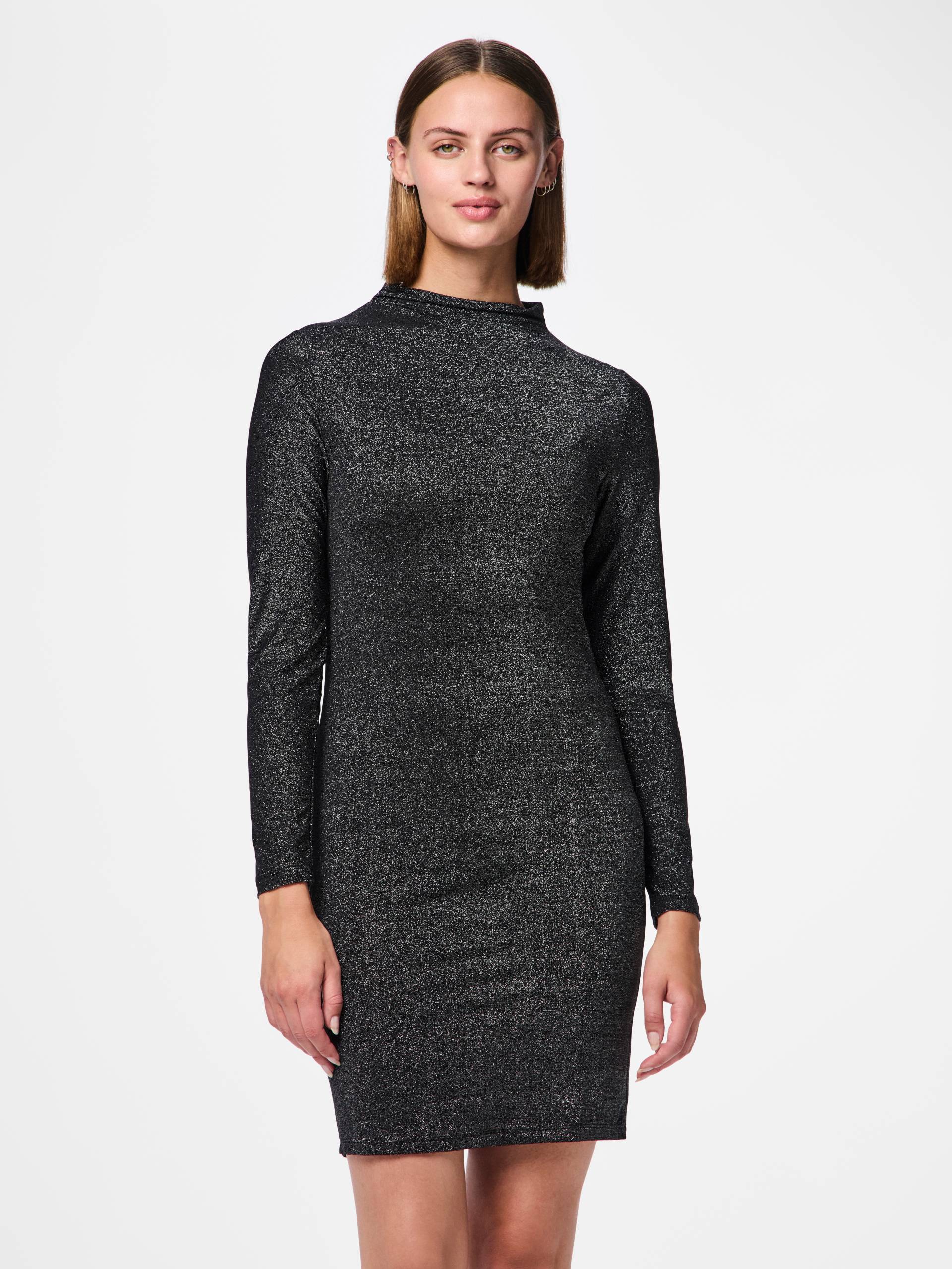 pieces Minikleid »PCMONICA LS GLITTER DRESS NOOS«, Glitzerstoff, das perfekte Outfit für eine lange Partynacht pieces Minikleid »PCMONICA LS GLITTER DRESS NOOS«, Glitzerstoff, das perfekte Outfit für eine lange Partynacht von pieces