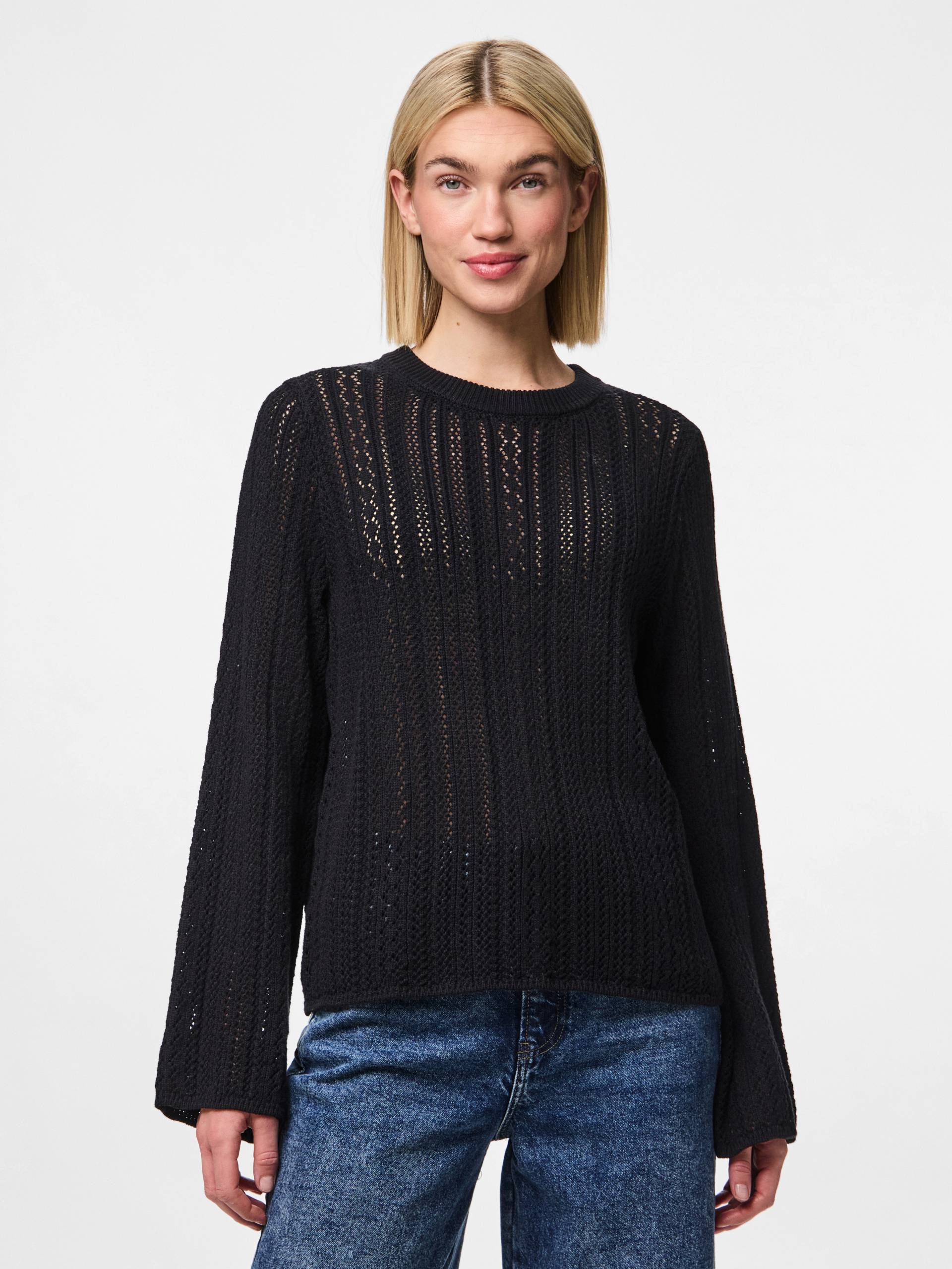 pieces Rundhalspullover »PCNUKA LS O-NECK KNIT NOOS BC« pieces Rundhalspullover »PCNUKA LS O-NECK KNIT NOOS BC« von pieces