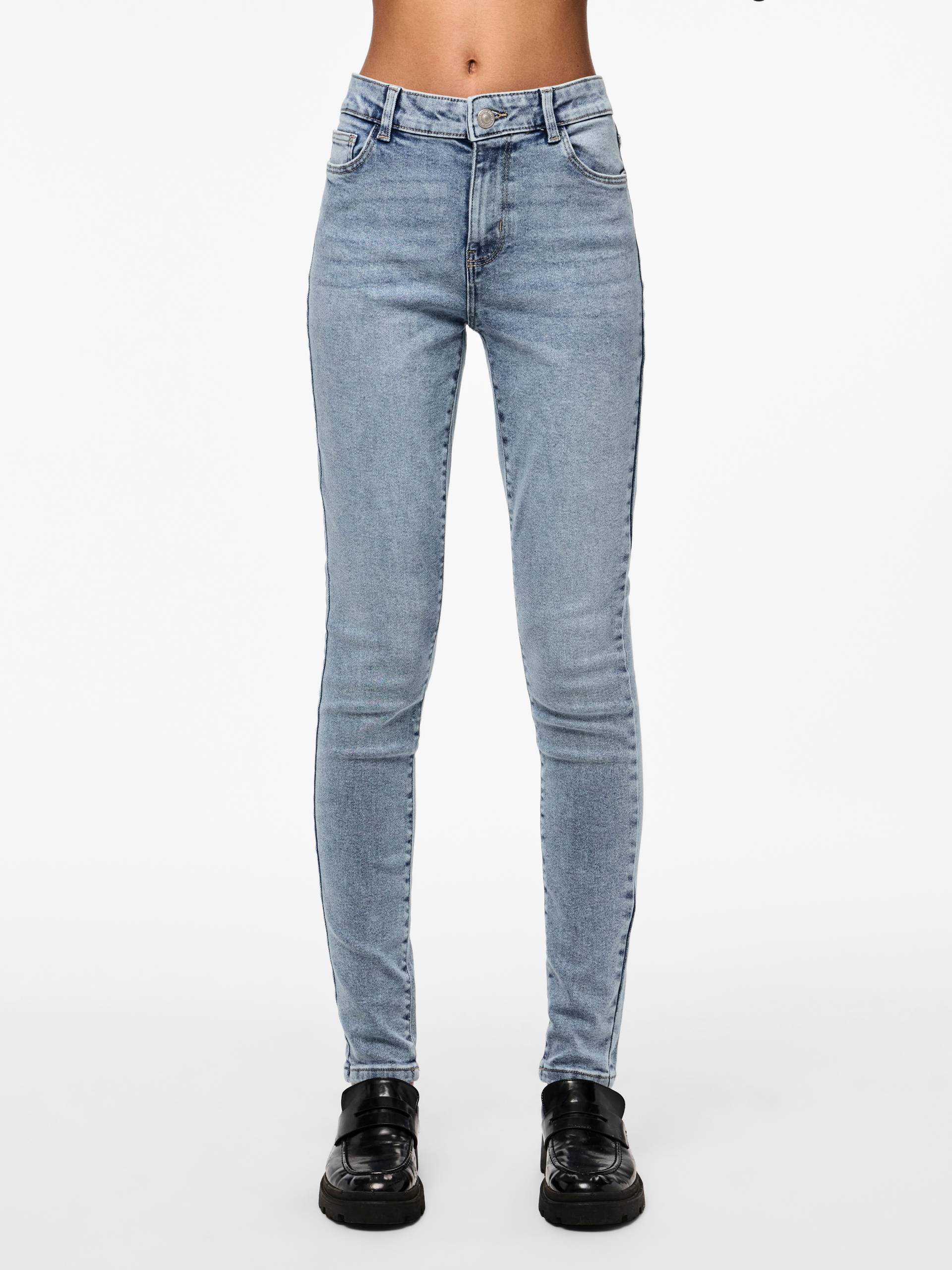 pieces Skinny-fit-Jeans »PCDANA MW SKINNY JEANS LB302 NOOS BC« von pieces